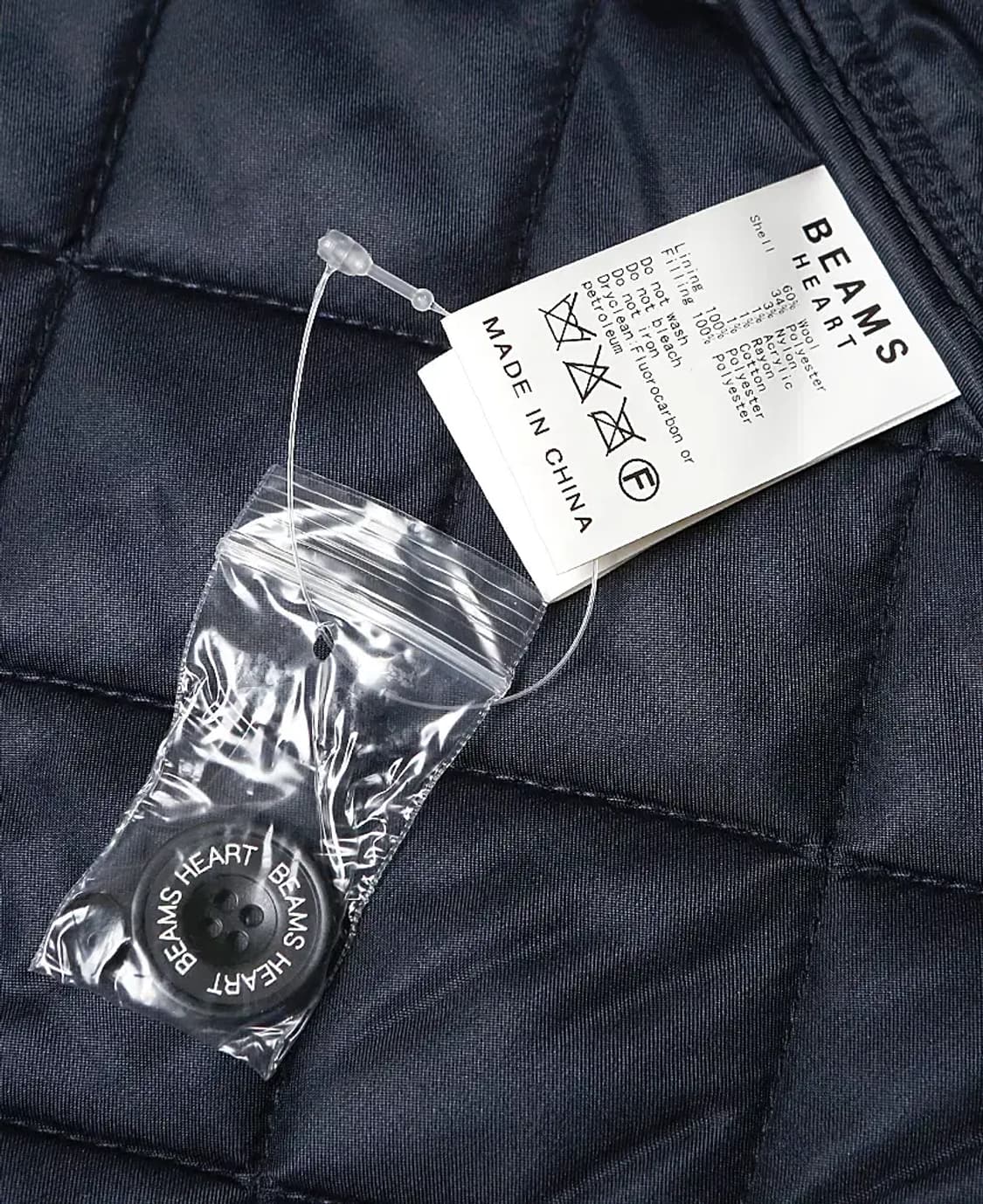 빔즈 하트 [Beams Heart] 타탄 체크 퀼팅 클래식 자켓 상품이미지7