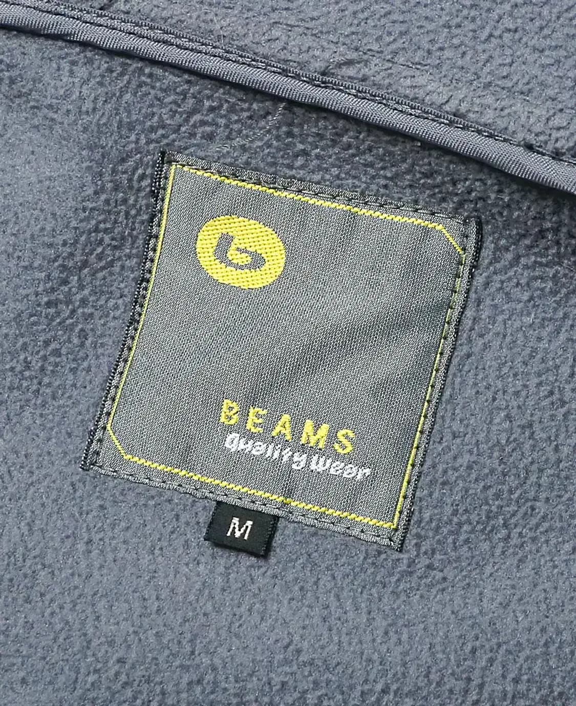 할인# 빔즈 [Beams] 소프트 터치 네이비 후드 자켓 상품이미지4