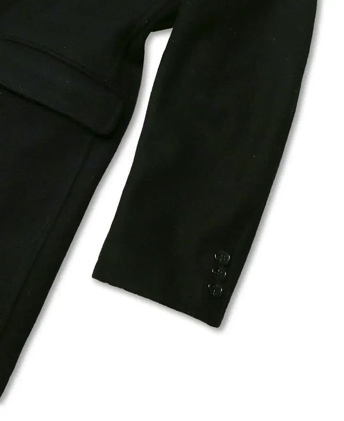 할인# 빔즈 하트 [Beams Heart] 블랙 울 스탠다드 싱글 코트 상품이미지3