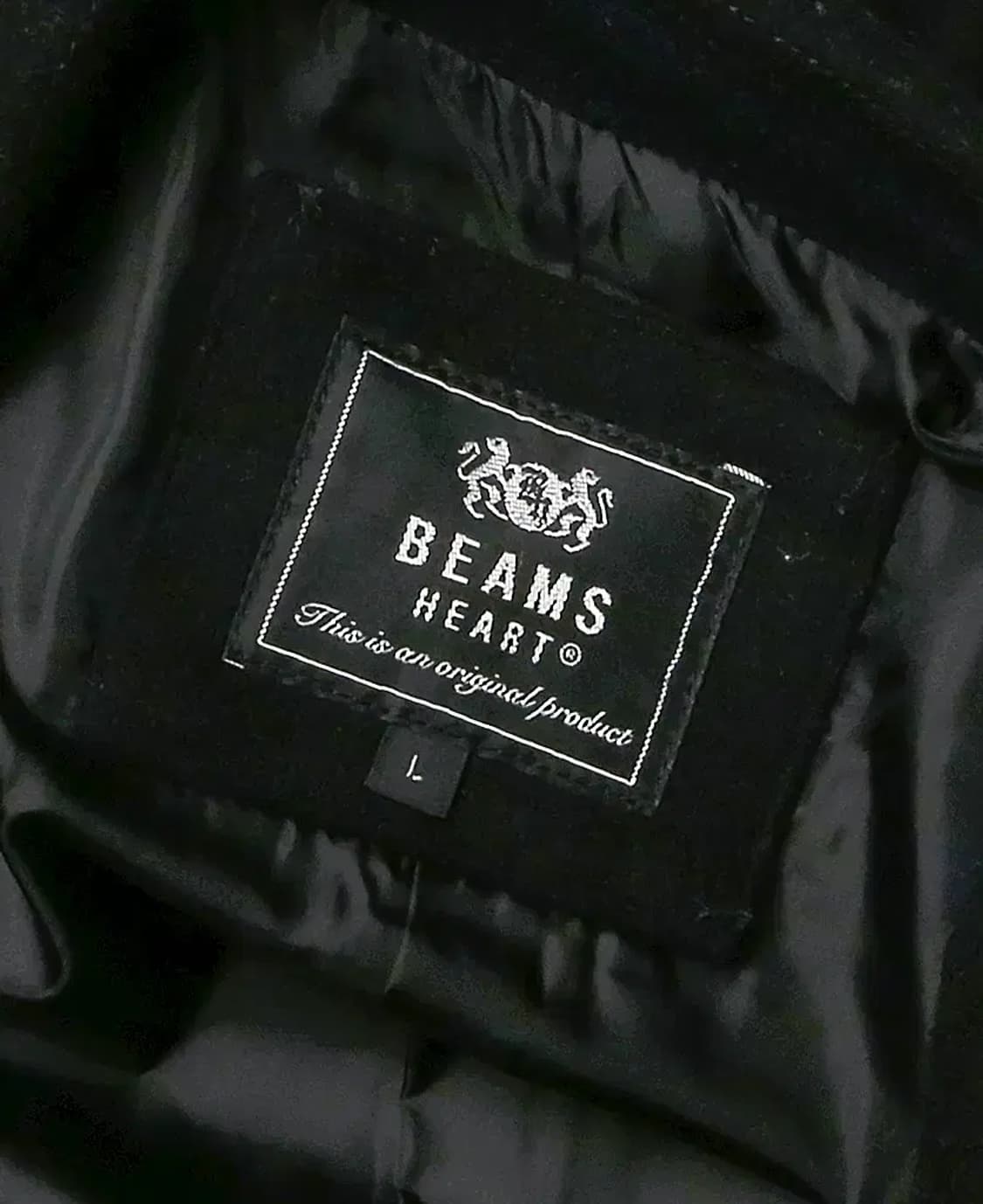 할인# 빔즈 하트 [Beams Heart] 블랙 울 스탠다드 싱글 코트 상품이미지5