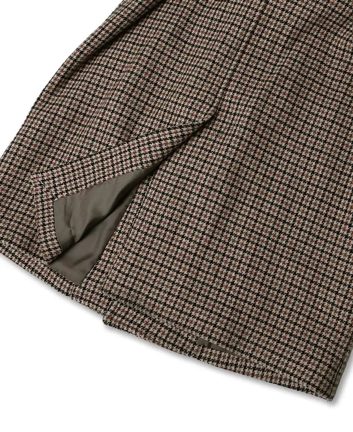 그린 라벨 릴렉싱 [Green Label Relaxing] 체크 더블코트 상품이미지4