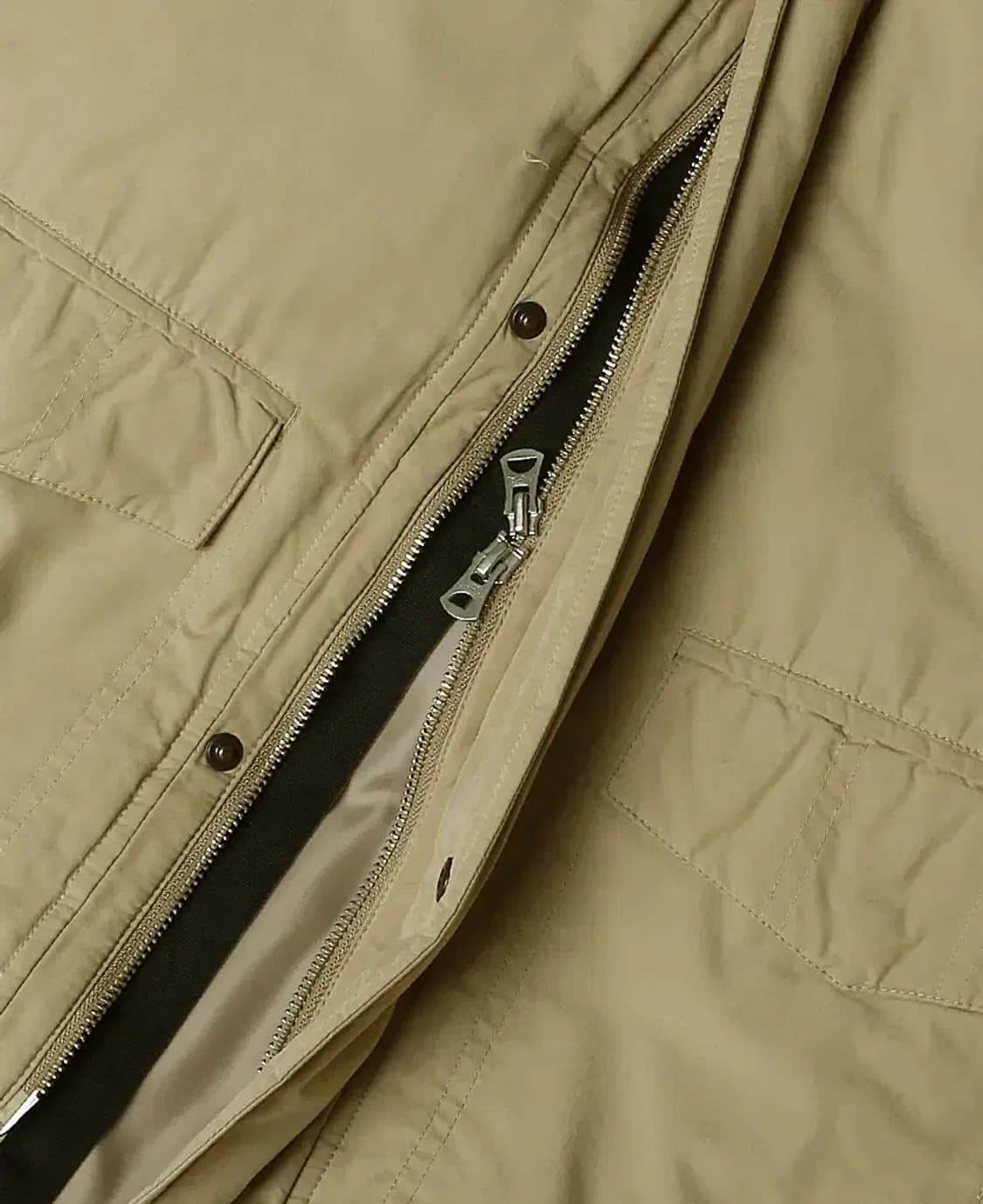 빔즈 [International Gallery Beams] 베이지 롱패딩 상품이미지3