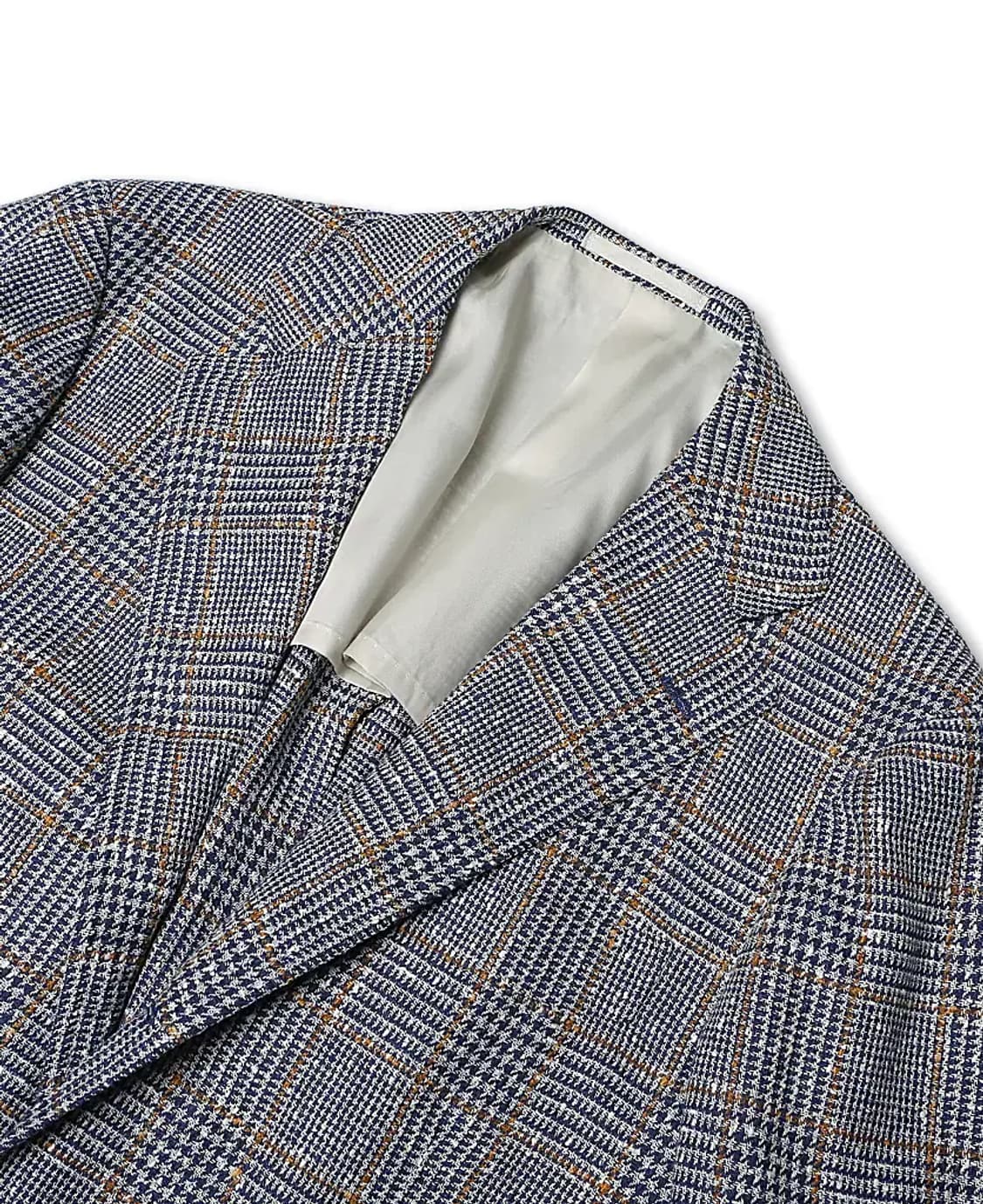 링자켓 [Ring Jacket] 로로피아나 트위드 체크 블랙 라벨 자켓 상품이미지2