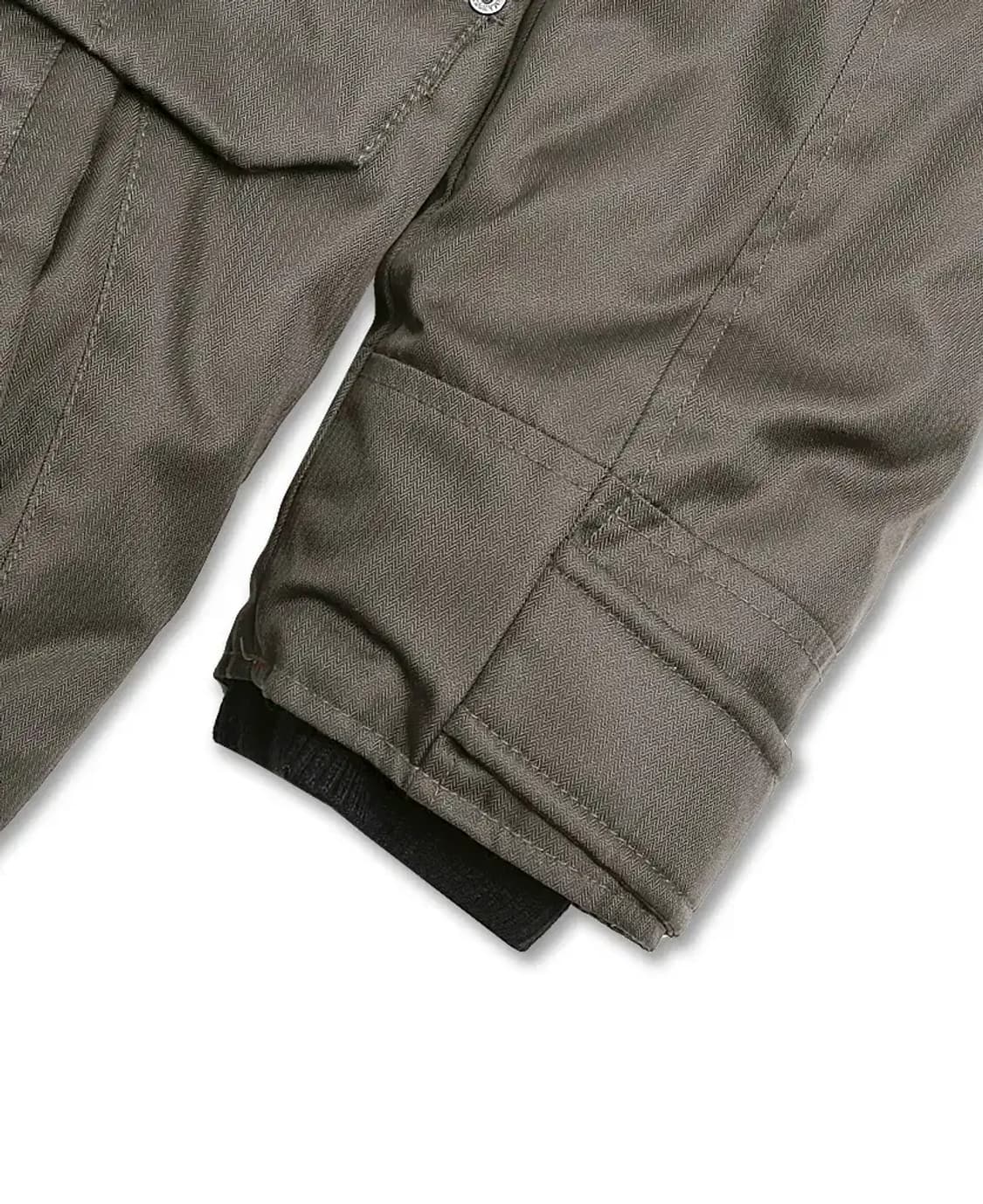 게스 [Guess] 다크 카키 덕다운 클래식 롱 패딩 상품이미지5