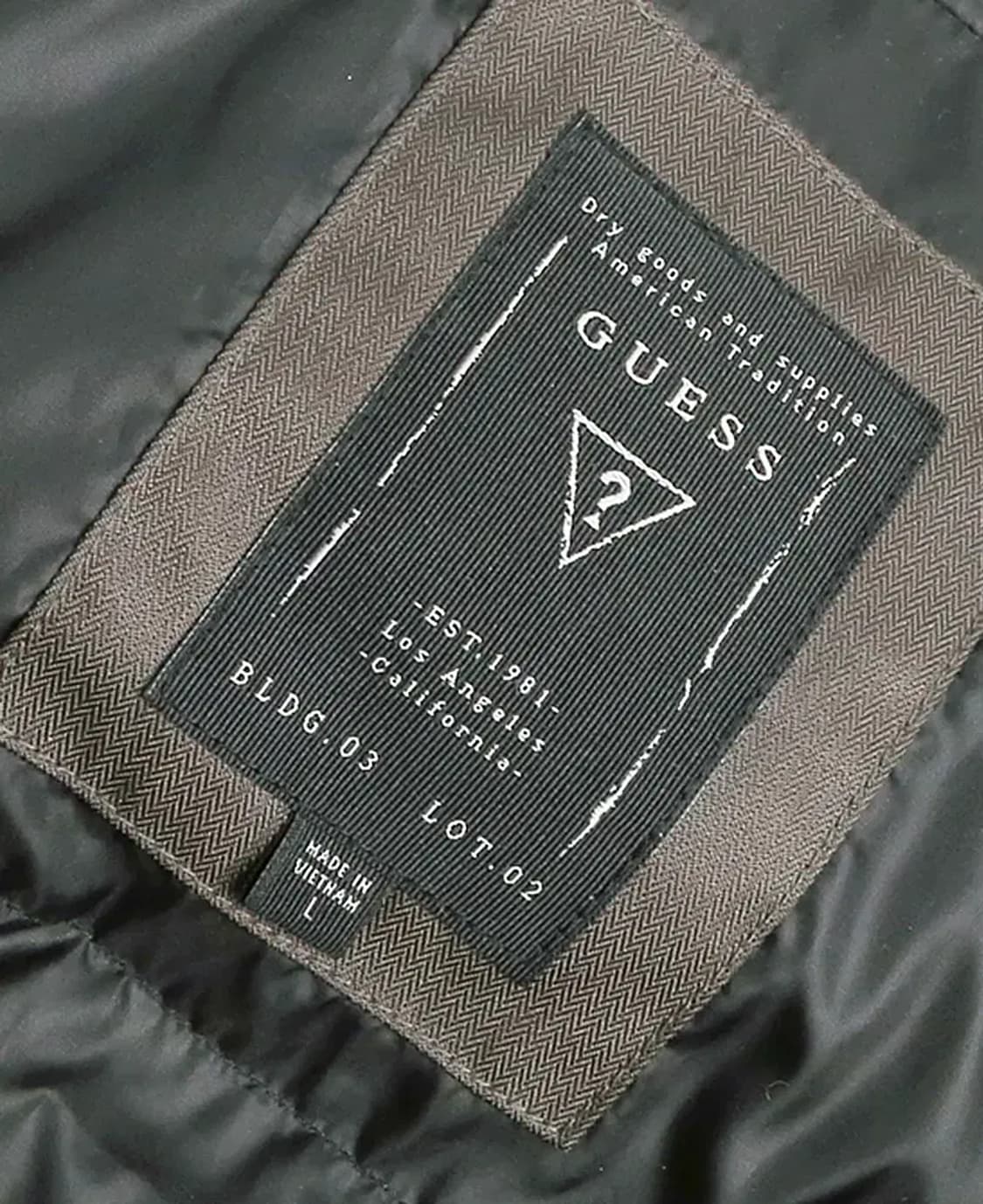 게스 [Guess] 다크 카키 덕다운 클래식 롱 패딩 상품이미지7