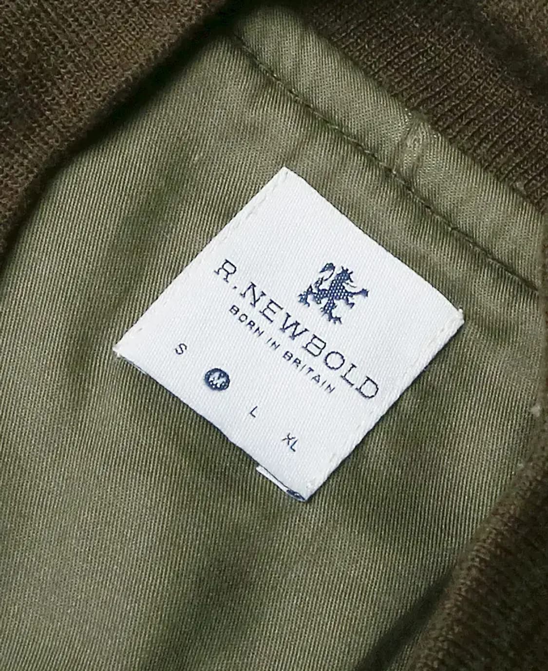 알 뉴볼드 [R. Newbold] 폴 스미스 카키 바시티 자켓 상품이미지4