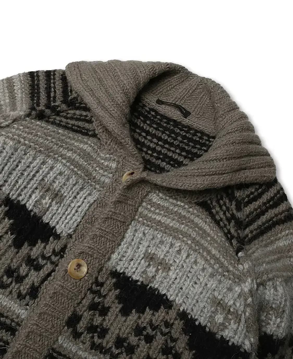 로베르토 콜리나 [Roberto Collina] 에스닉 패턴 니트 가디건 상품이미지2