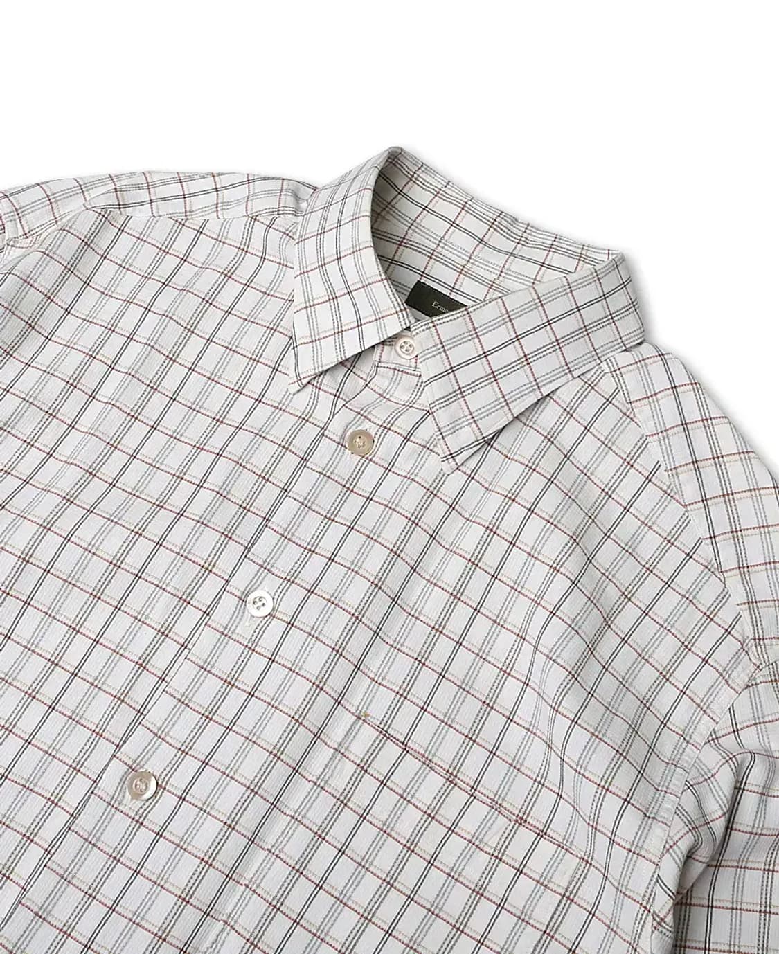 에르메네질도 제냐 [Ermenegildo Zegna] 럭셔리 체크 셔츠 상품이미지2