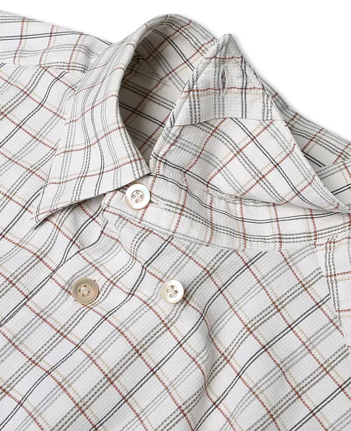 에르메네질도 제냐 [Ermenegildo Zegna] 럭셔리 체크 셔츠 상품이미지3