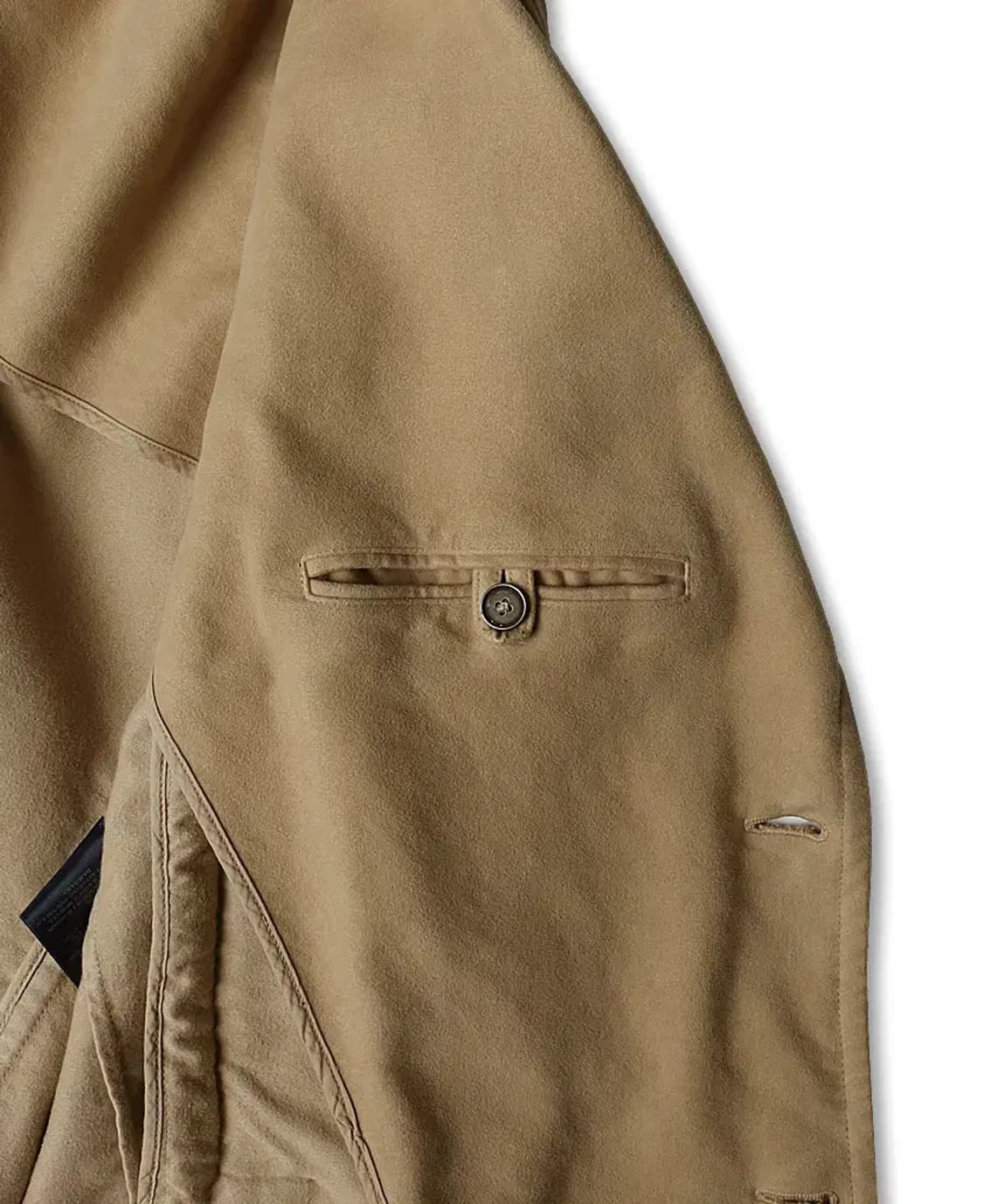 버버리 [BurBerry] 바움울레 코튼 몰스킨 빈티지 코트 상품이미지10