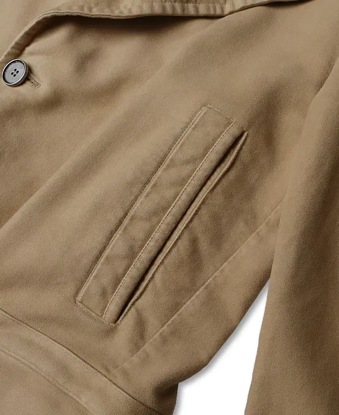 버버리 [BurBerry] 바움울레 코튼 몰스킨 빈티지 코트 상품이미지4