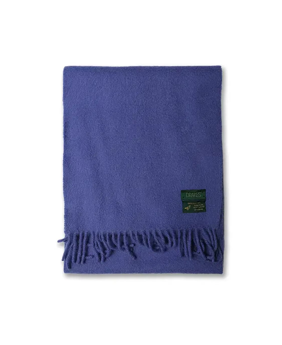 드레익스 [Drake's] 블루 캐시미어 100% 스코틀랜드 머플러 상품이미지2