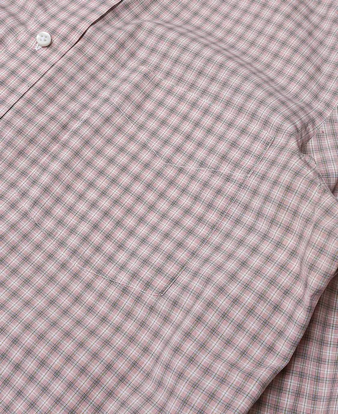 루이지 보렐리 [Luigi Borrelli]체크 버튼다운 사르토리아 셔츠 상품이미지3