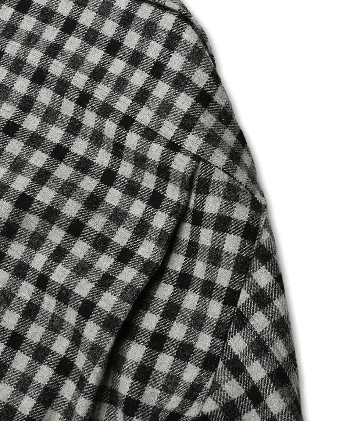 소버린 하우스 [Sovereign House] 플란넬 깅엄체크 셔츠 자켓 상품이미지5