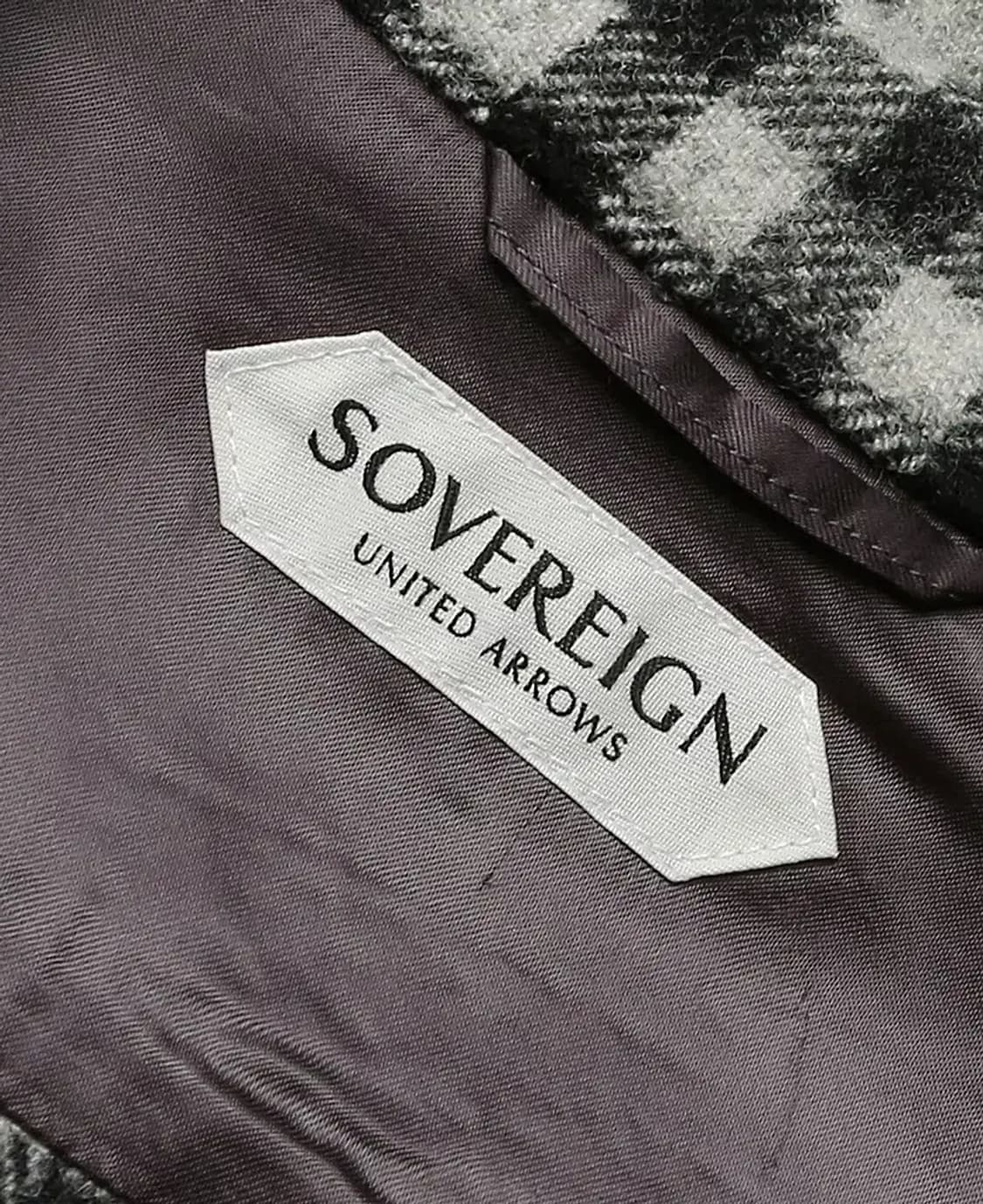 소버린 하우스 [Sovereign House] 플란넬 깅엄체크 셔츠 자켓 상품이미지6