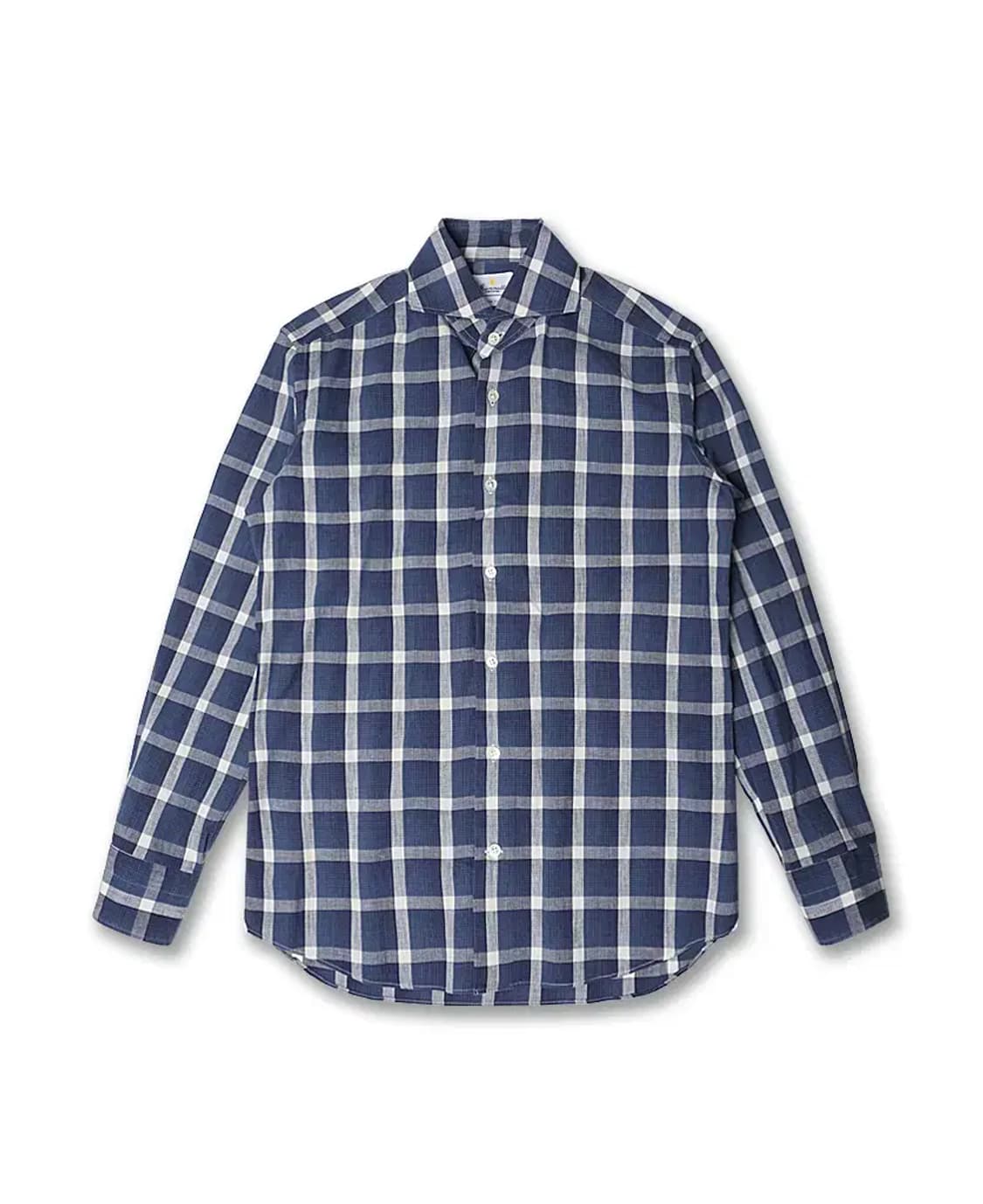 지안네토 포르토피노 [Giannetto Portofino] 체크 셔츠 상품이미지1