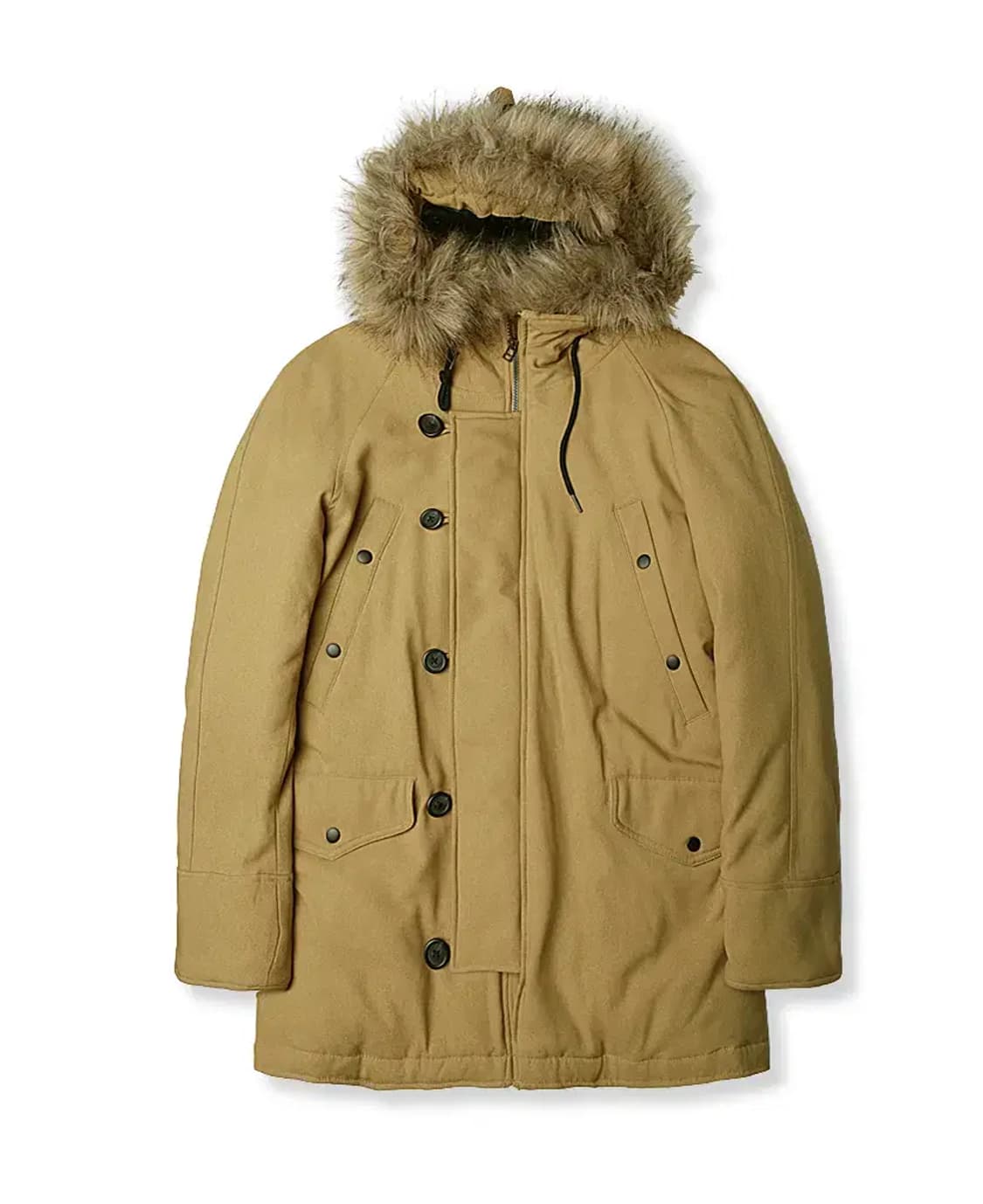 나노 유니버스 [Nano Universe] 머스타드 하이브리드 다운 패딩 상품이미지1