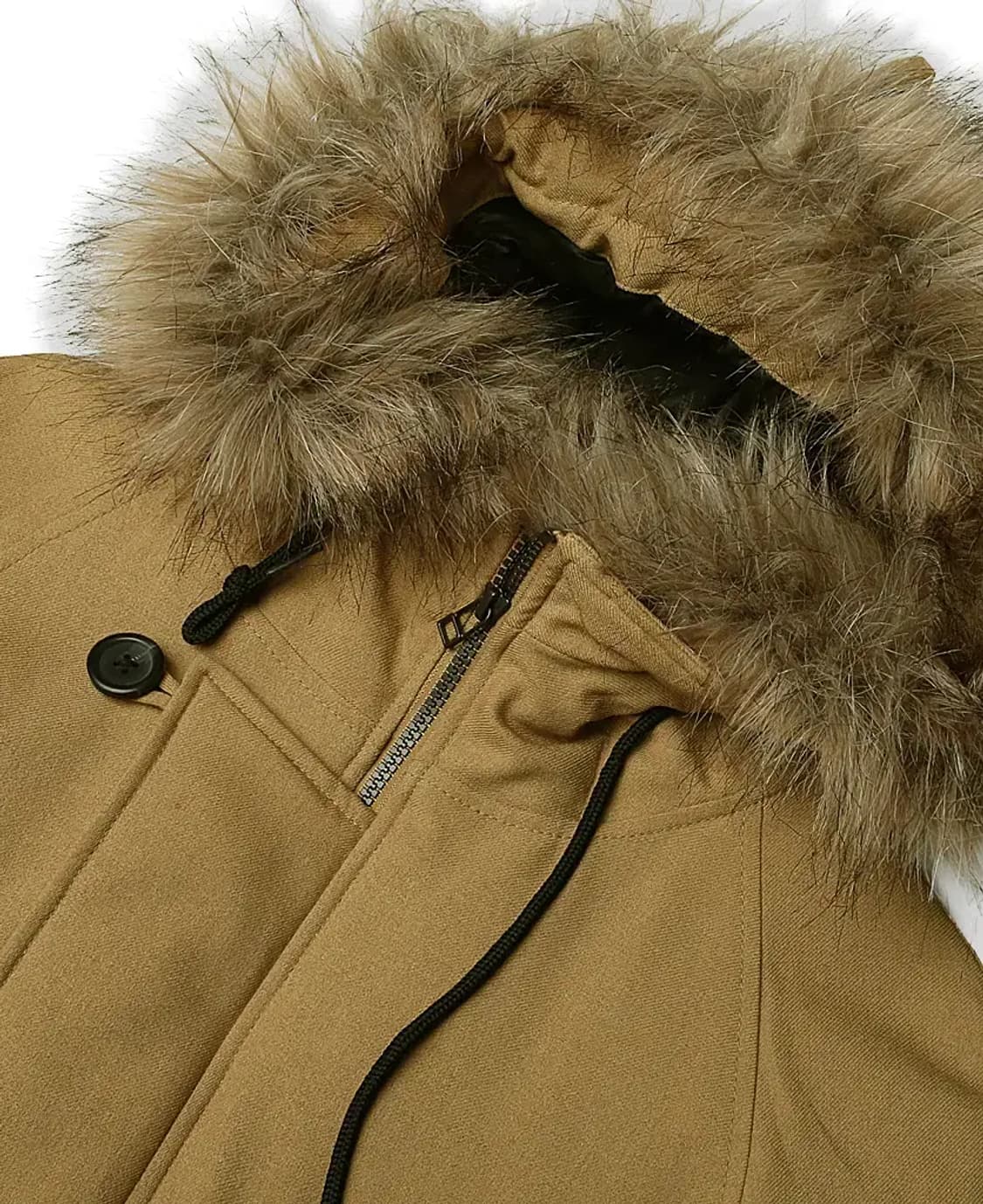 나노 유니버스 [Nano Universe] 머스타드 하이브리드 다운 패딩 상품이미지2