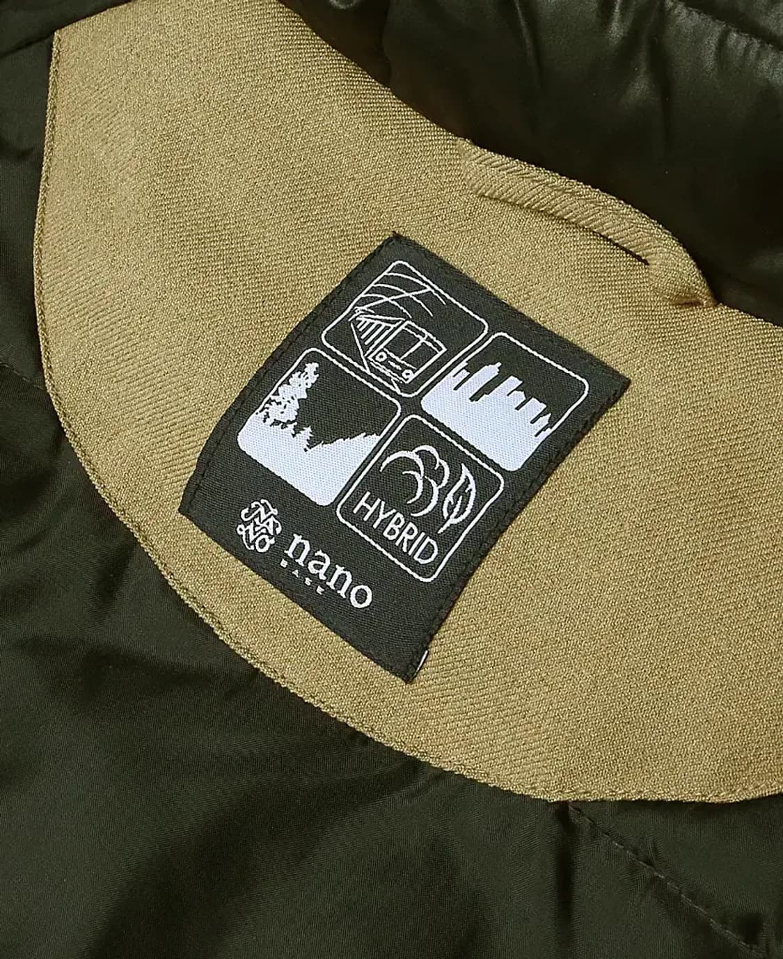 나노 유니버스 [Nano Universe] 머스타드 하이브리드 다운 패딩 상품이미지6