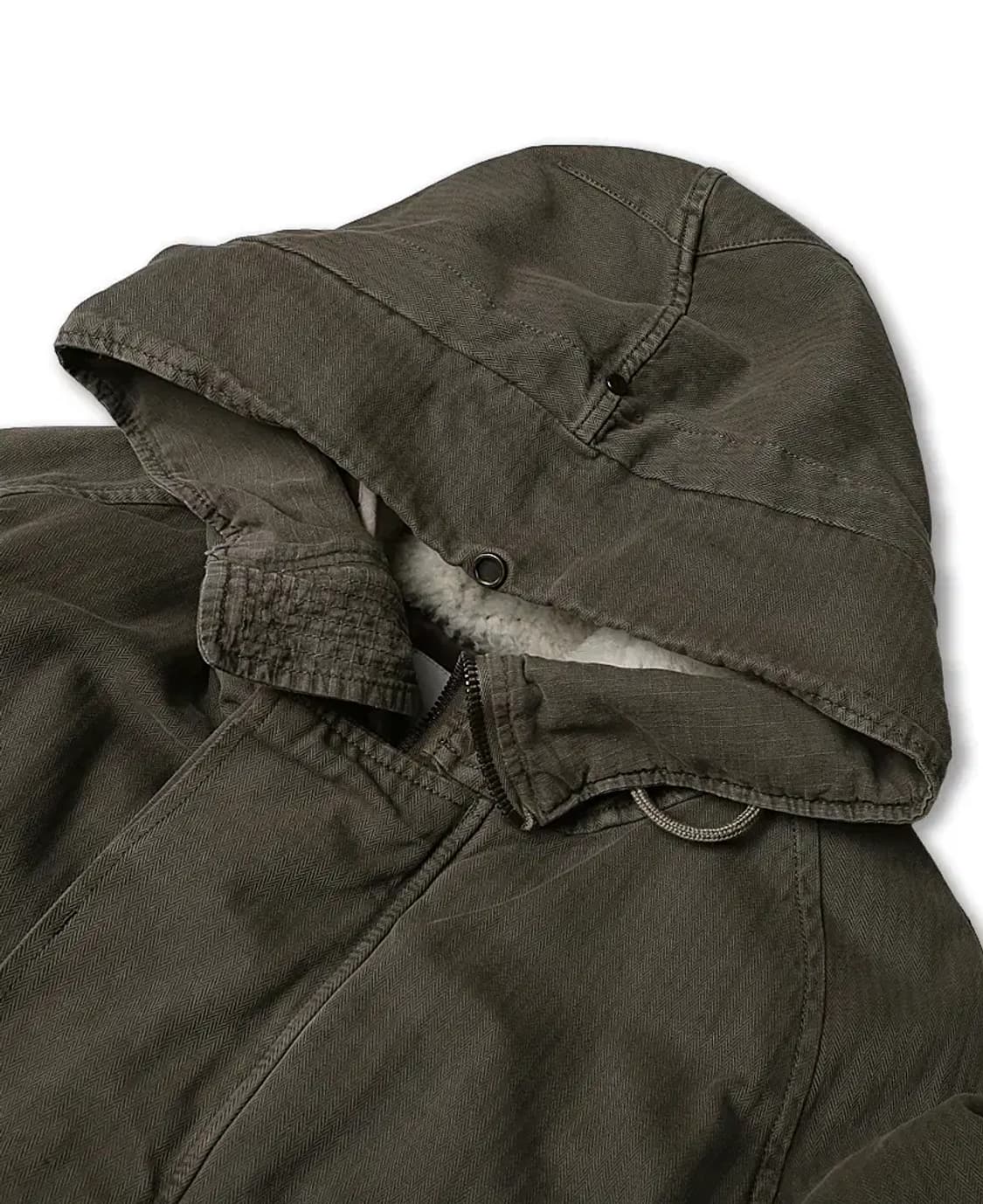 이브 살로몬 [Yves Salomon] 프렌치 아미 롱 야상 패딩 자켓 상품이미지2