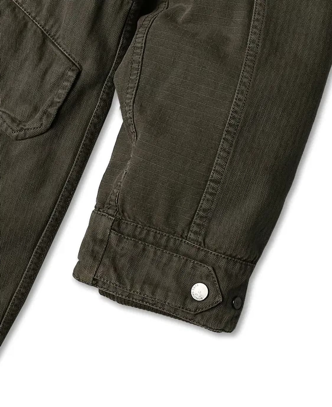 이브 살로몬 [Yves Salomon] 프렌치 아미 롱 야상 패딩 자켓 상품이미지7