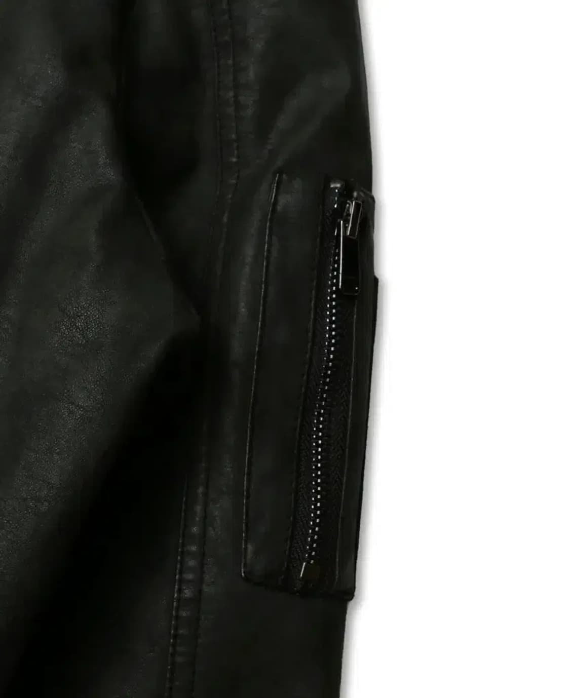 빠니깔레 [Panicale] 이태리 빈티지 페이크 레더 자켓 상품이미지3