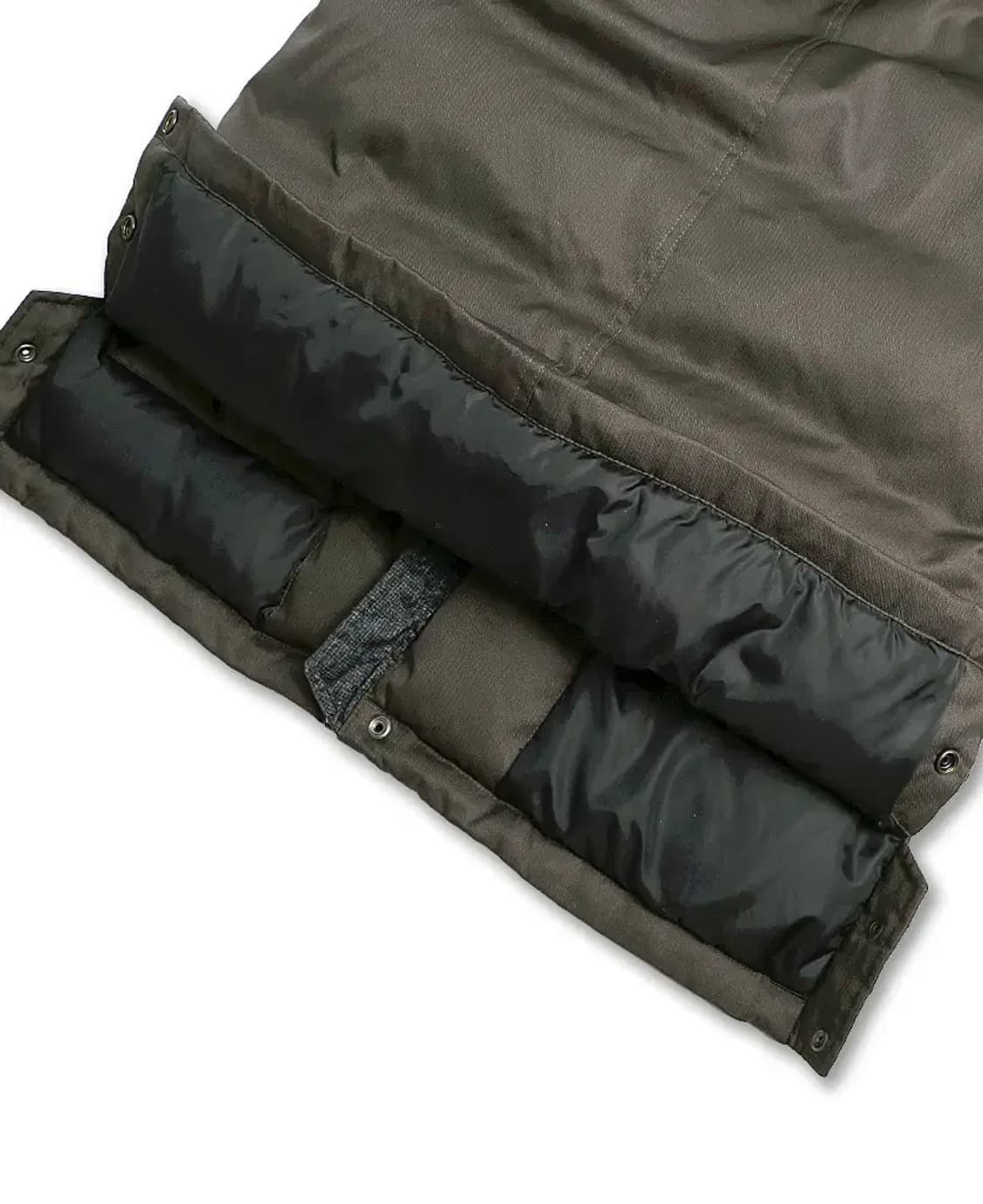 게스 [Guess] 다크 카키 덕다운 클래식 롱 패딩 상품이미지6