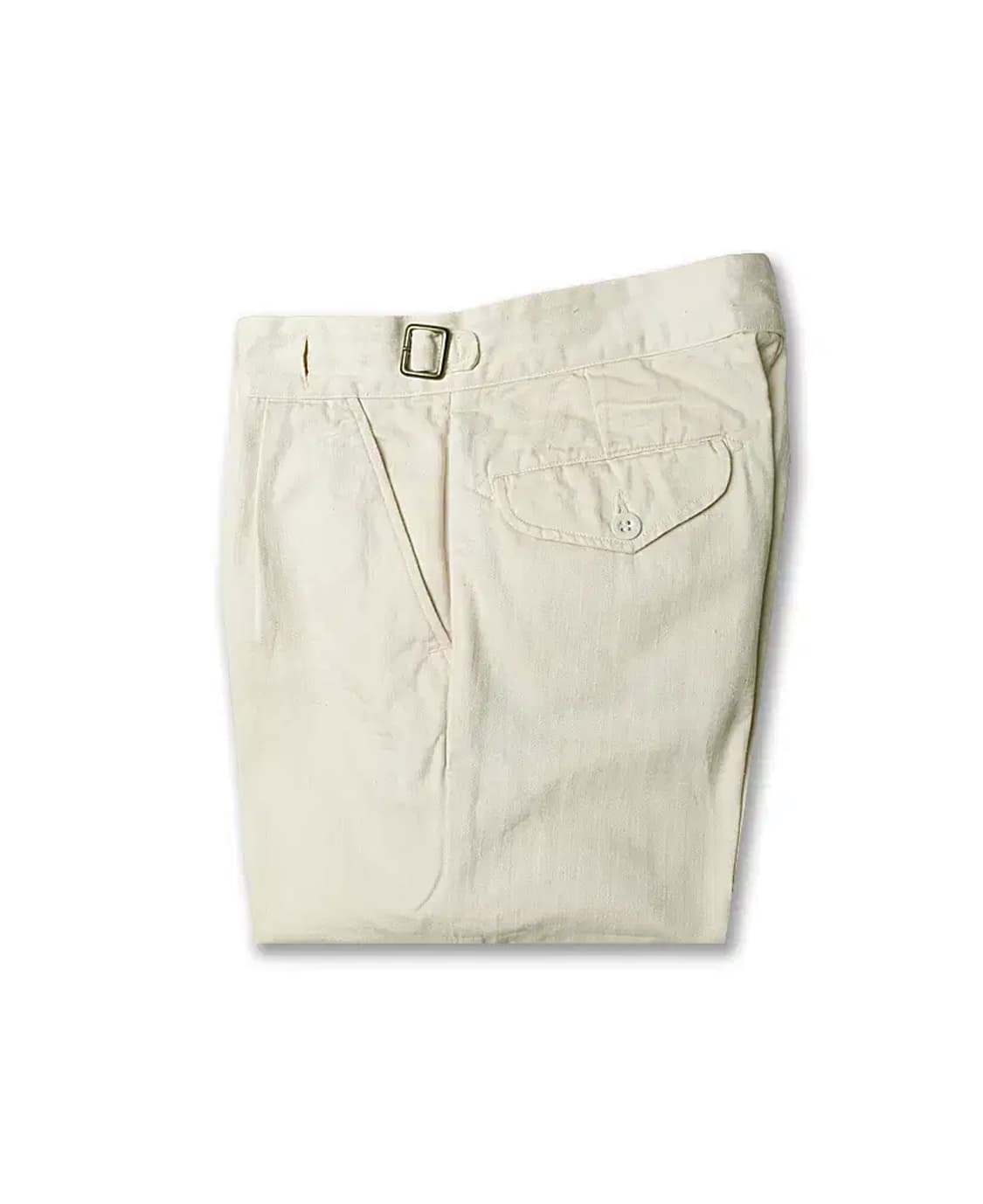 케네스 필드 [Kenneth Field] 아이보리 헤링본 구르카 팬츠 상품이미지1