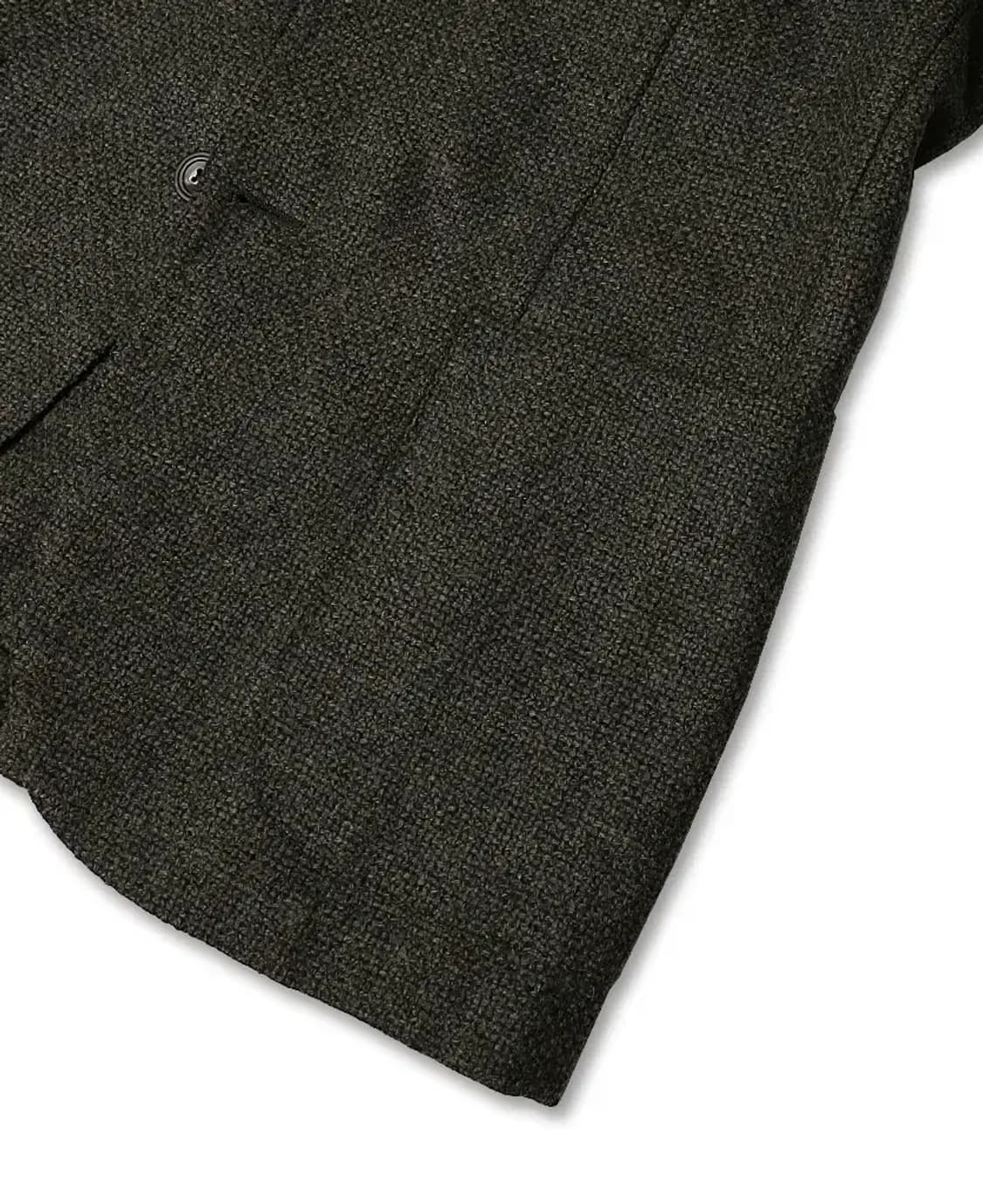 몬테도로 [Montedoro] 버진 울 코튼 캐시미어 카키 트위드 자켓 상품이미지3