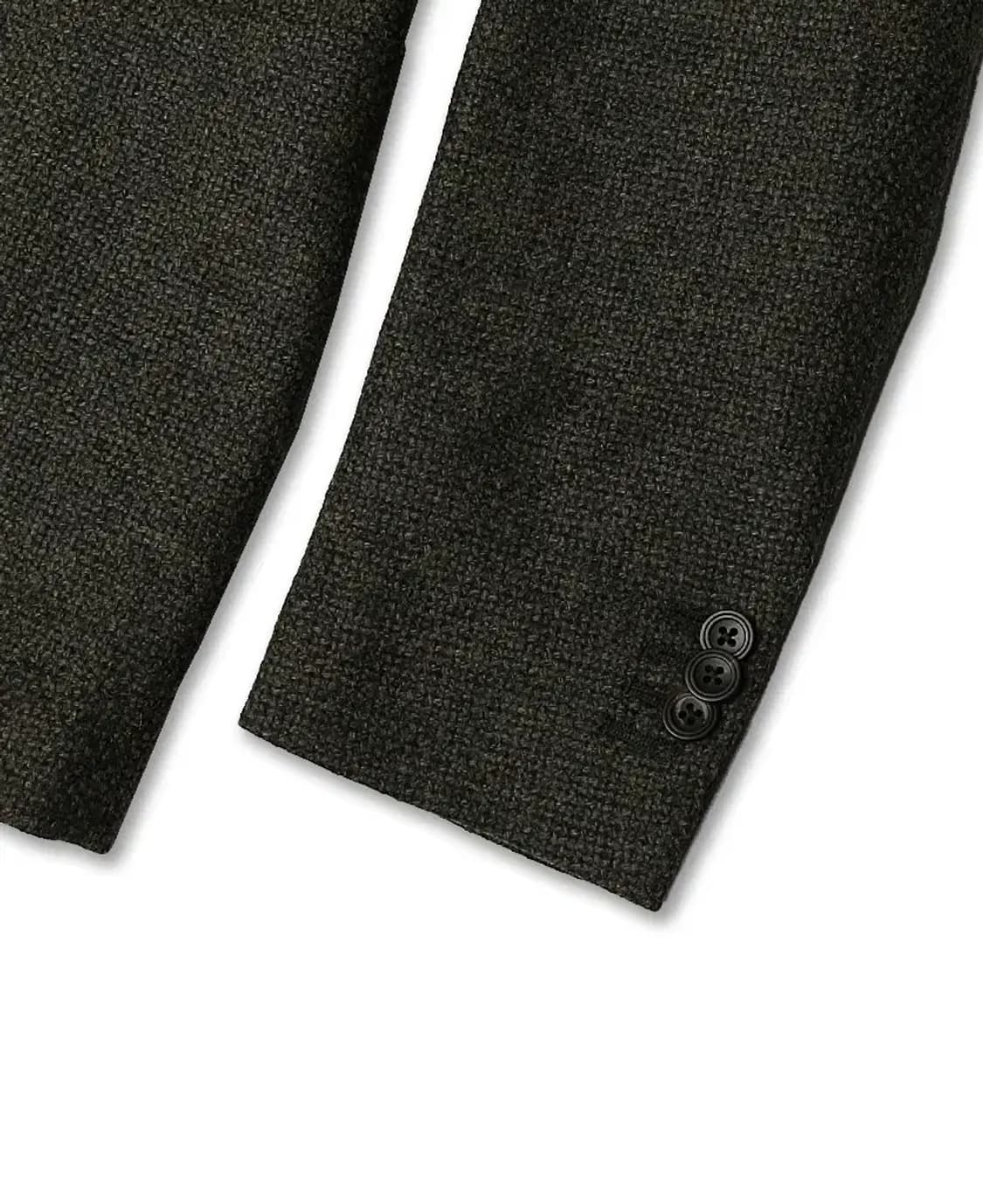 몬테도로 [Montedoro] 버진 울 코튼 캐시미어 카키 트위드 자켓 상품이미지4