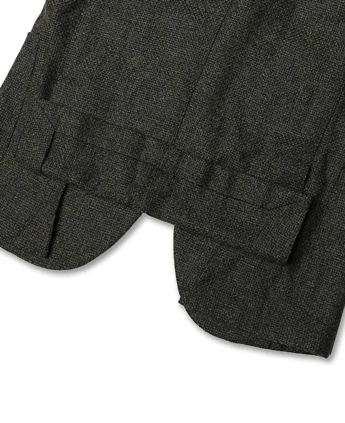 몬테도로 [Montedoro] 버진 울 코튼 캐시미어 카키 트위드 자켓 상품이미지5