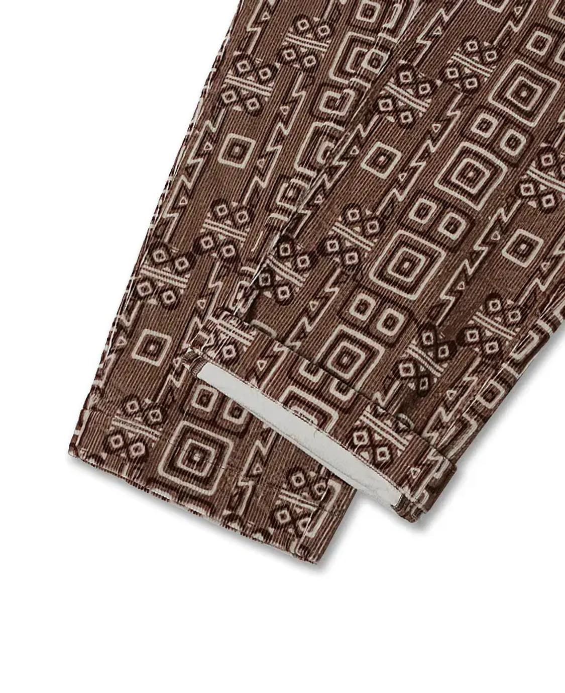 빔즈 플러스 [Beams +] 부족 패턴 스트링 릴렉스 팬츠 상품이미지5