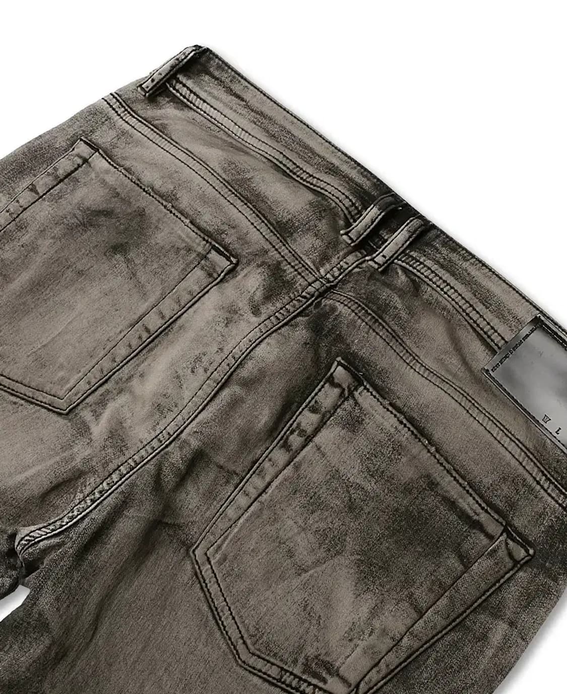 디젤 [Diesel] 블랙 골드 빈티지 오일 그레이 데님 청바지 상품이미지4