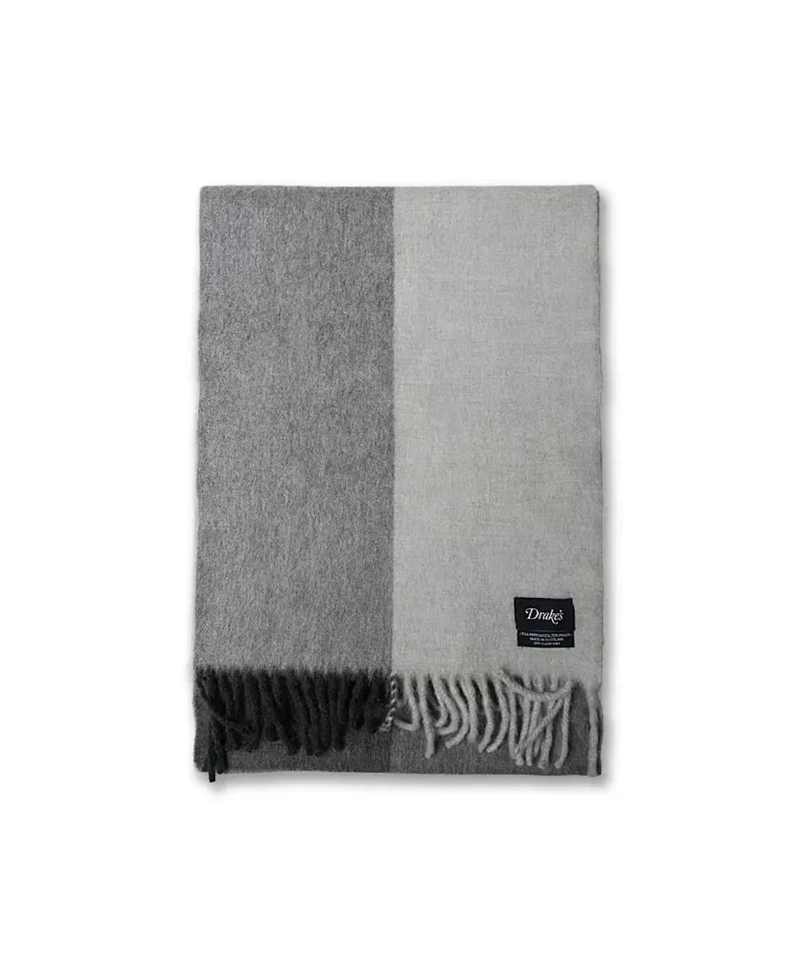 드레익스 [Drake's] 그레이 톤온톤 댄디 머플러 상품이미지2