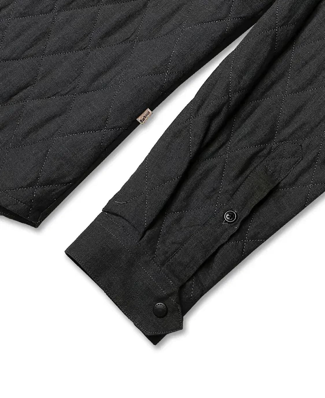 바버 [Barbour] 그레이 퀼팅 셔츠 자켓 헤리티지 클래식 셔켓 상품이미지6