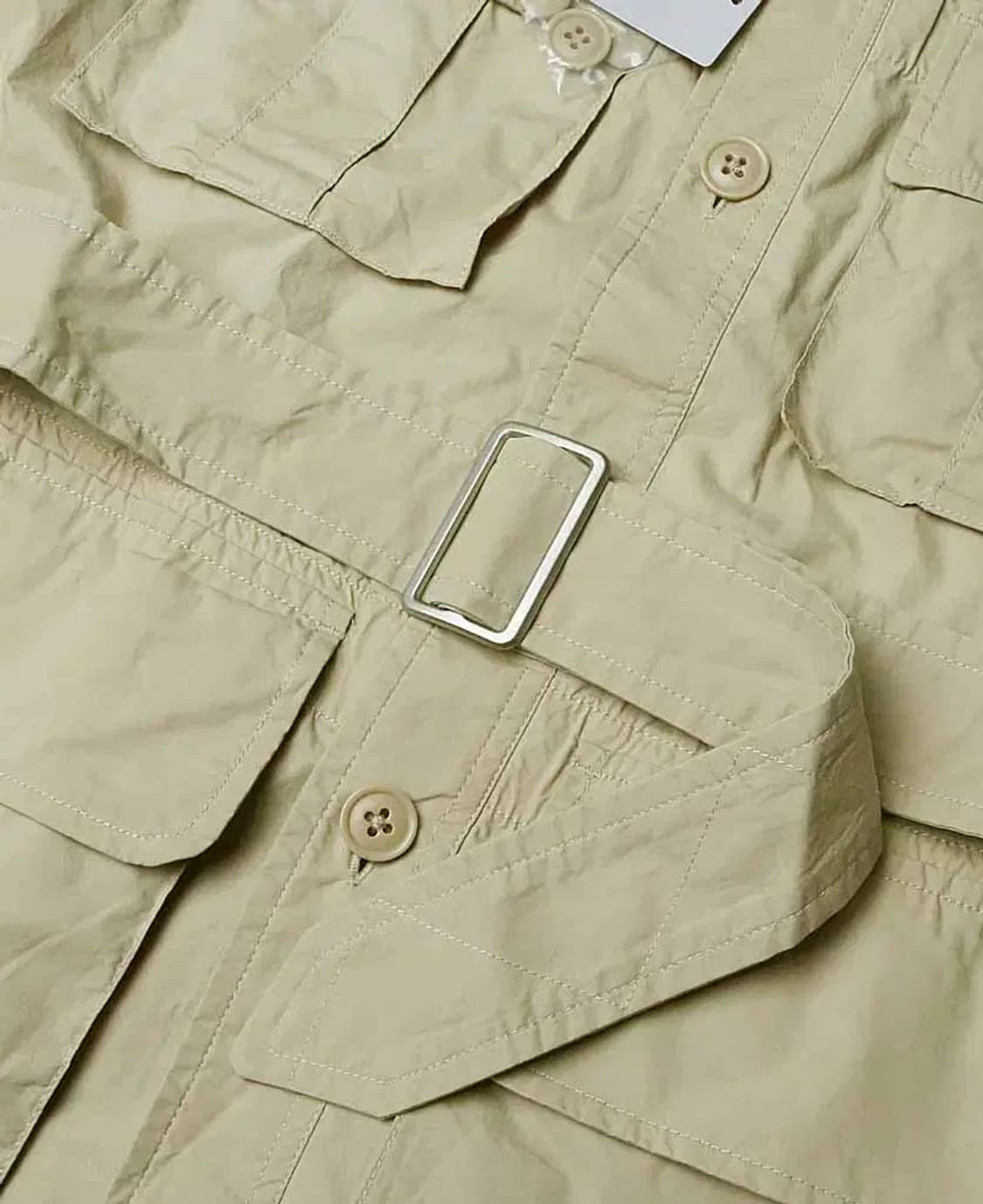 빔즈 플러스 [Beams +] 어텐션 코튼 사파리 벨티드 자켓 야상 상품이미지4