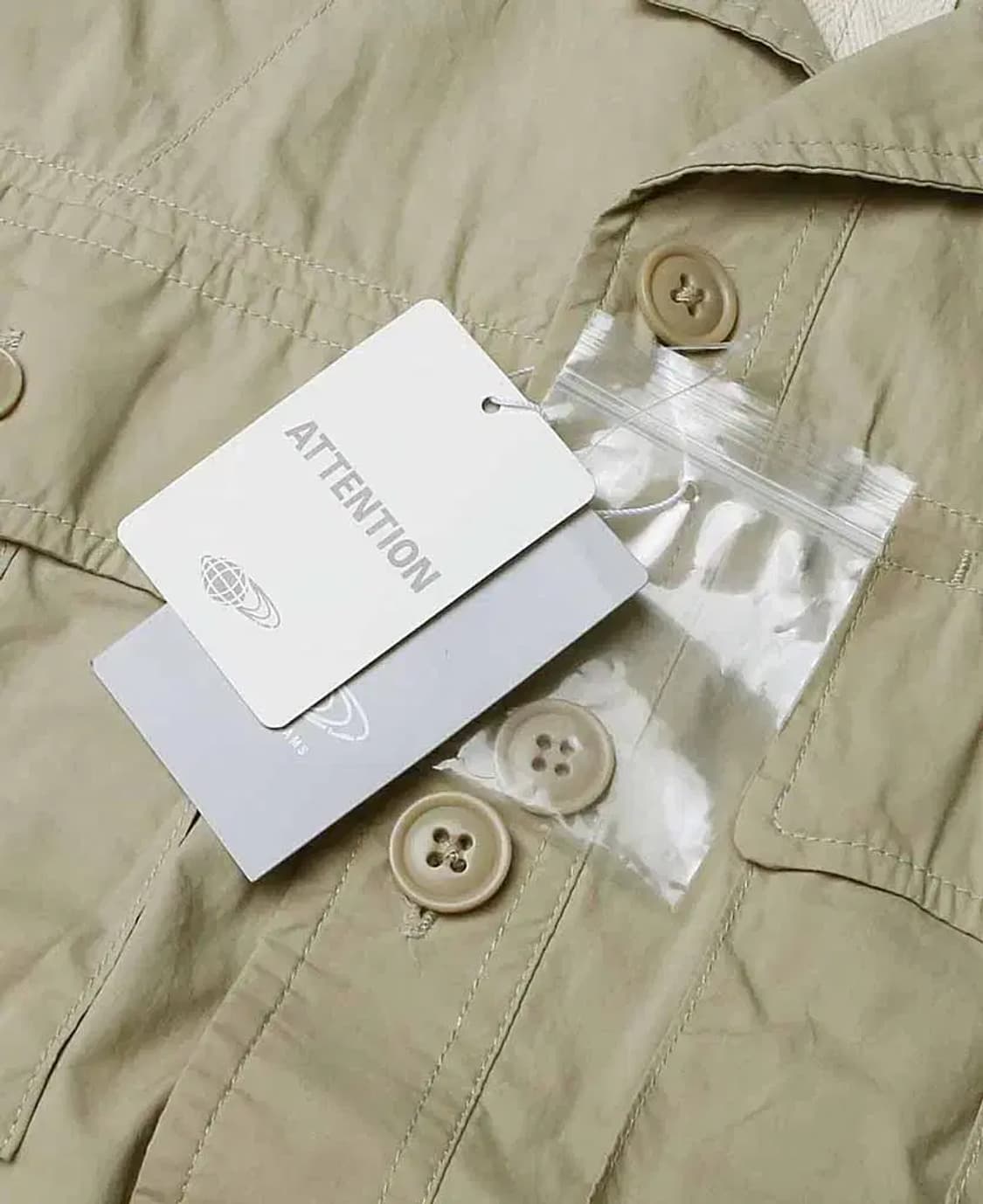 빔즈 플러스 [Beams +] 어텐션 코튼 사파리 벨티드 자켓 야상 상품이미지9