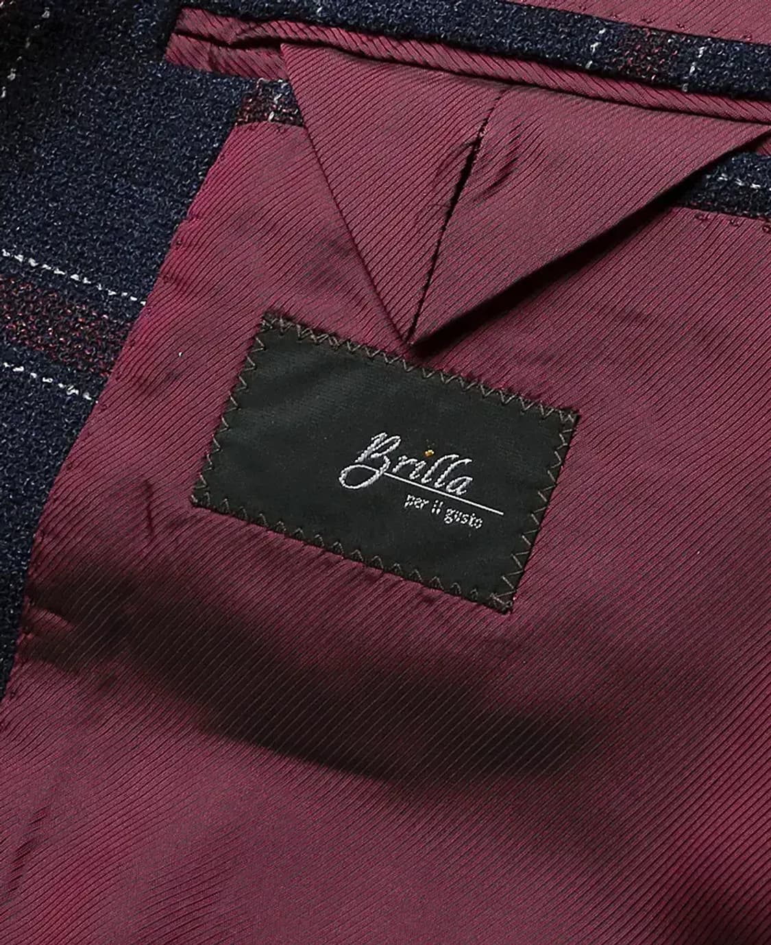 브릴라 퍼 일 구스토 [Brilla Per Il Gusto] 울 체크자켓 상품이미지5