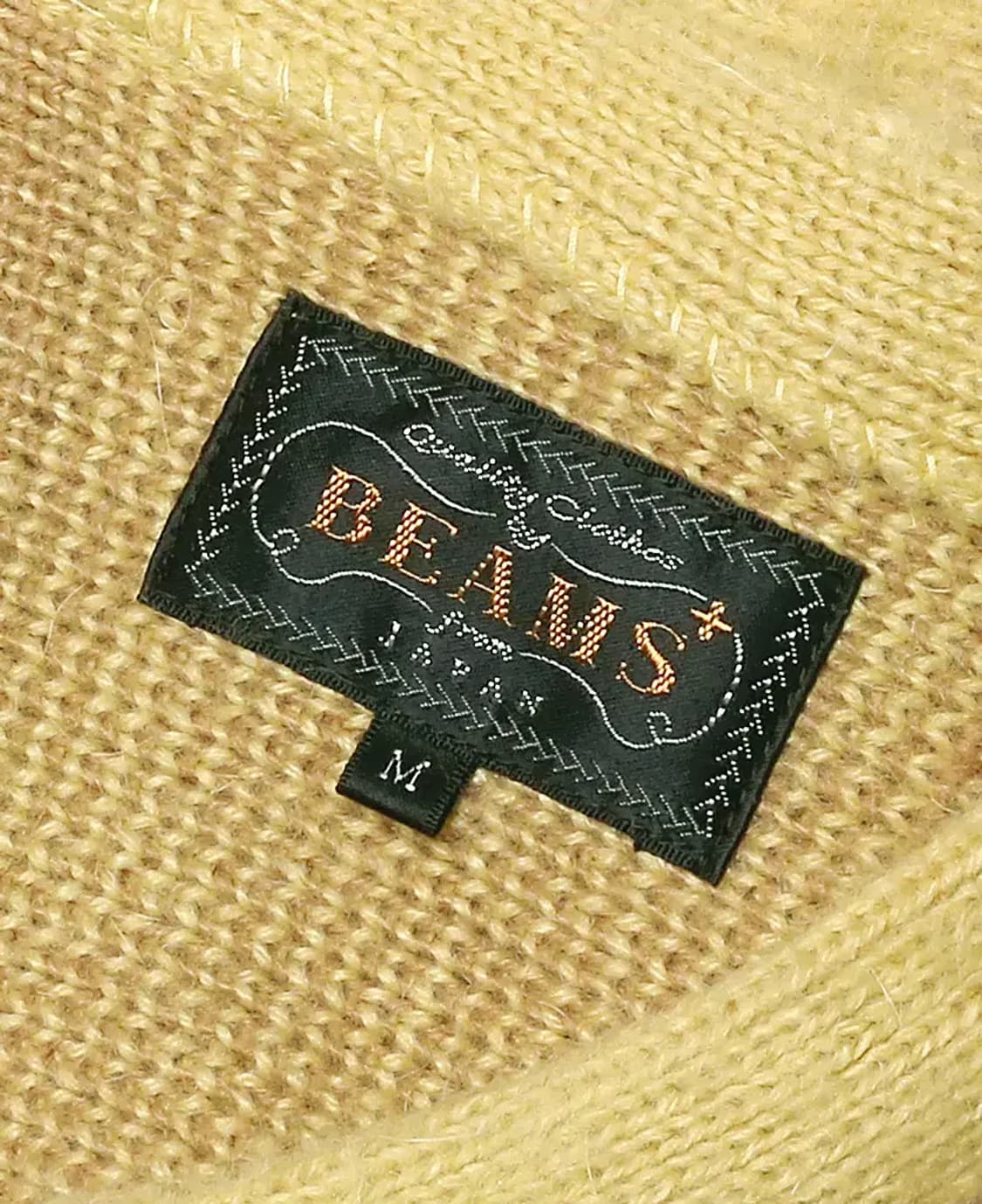 빔즈 플러스 [Beams +] 모헤어 스트라이프 V넥 니트 브이넥 빈티지 상품이미지5