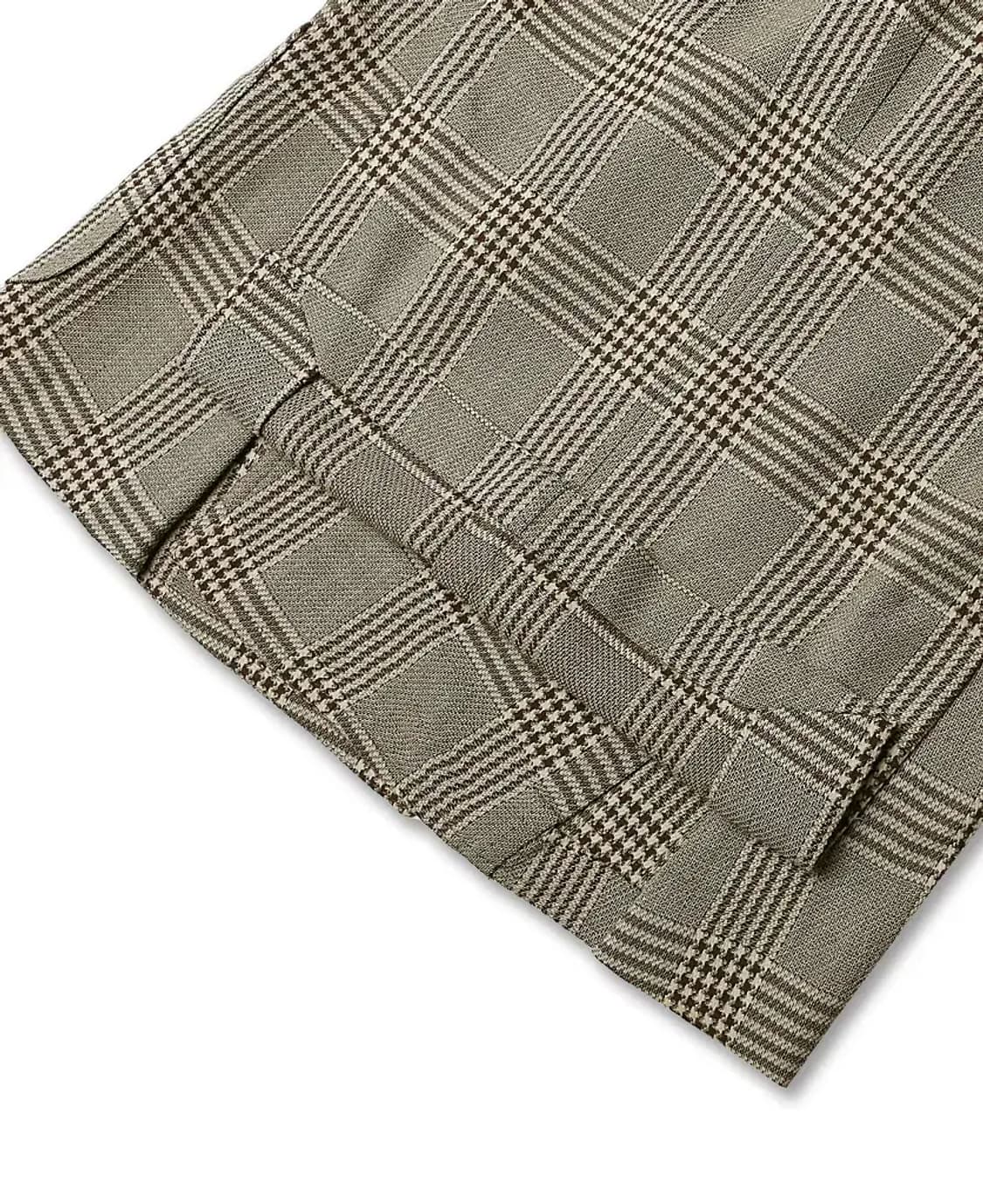 링자켓 [Sartoria Ring] 울 글렌체크 더블자켓 For 란스미어 상품이미지4