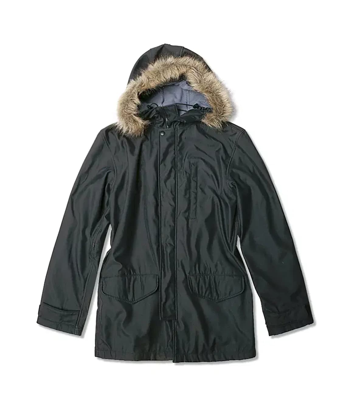 할인# 빔즈 [Beams] 소프트 터치 네이비 후드 자켓 빈티지 야상 상품이미지1