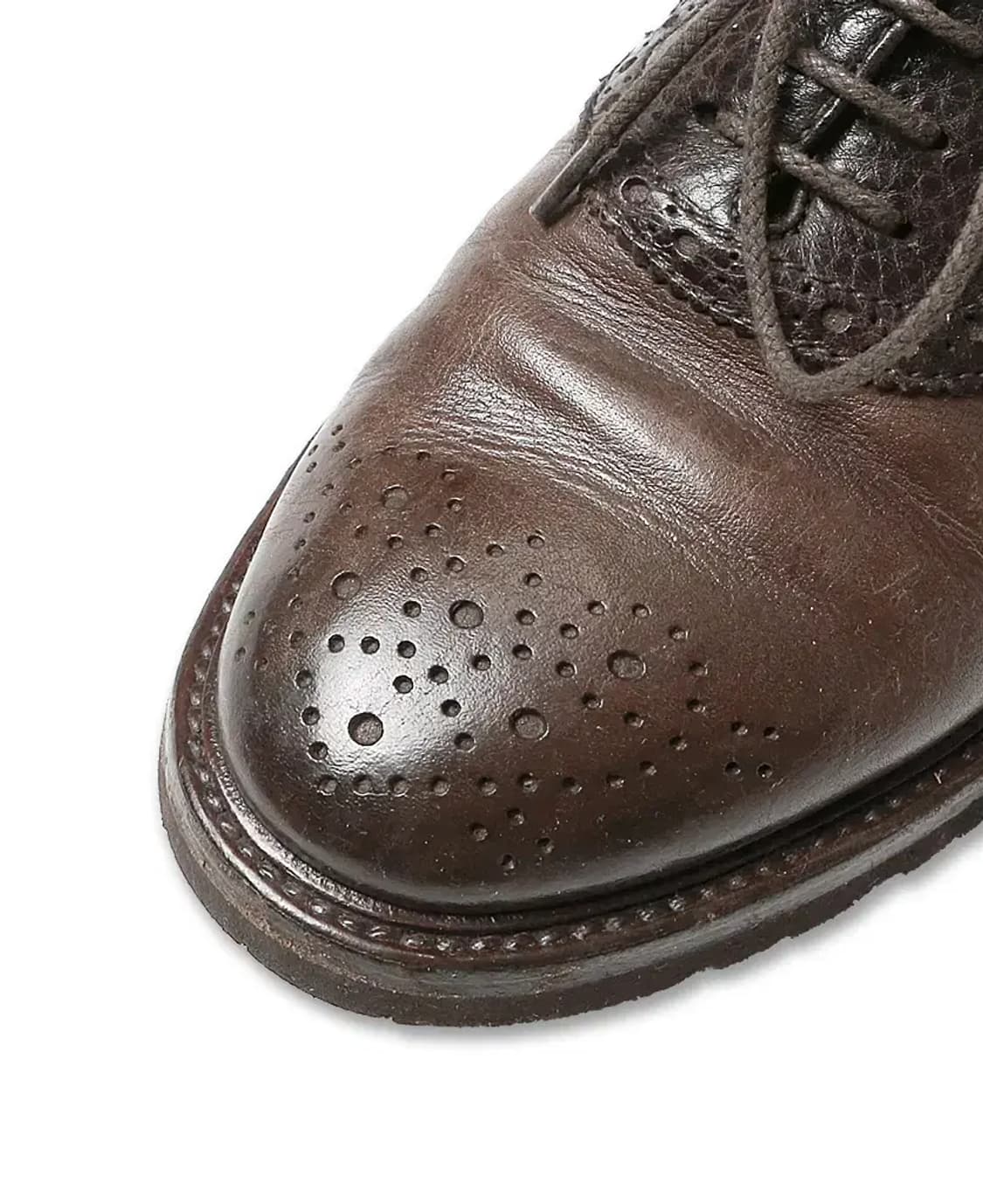 브루넬로 쿠치넬리 [Brunello Cucinelli] 콤비 윙팁 슈즈 상품이미지4