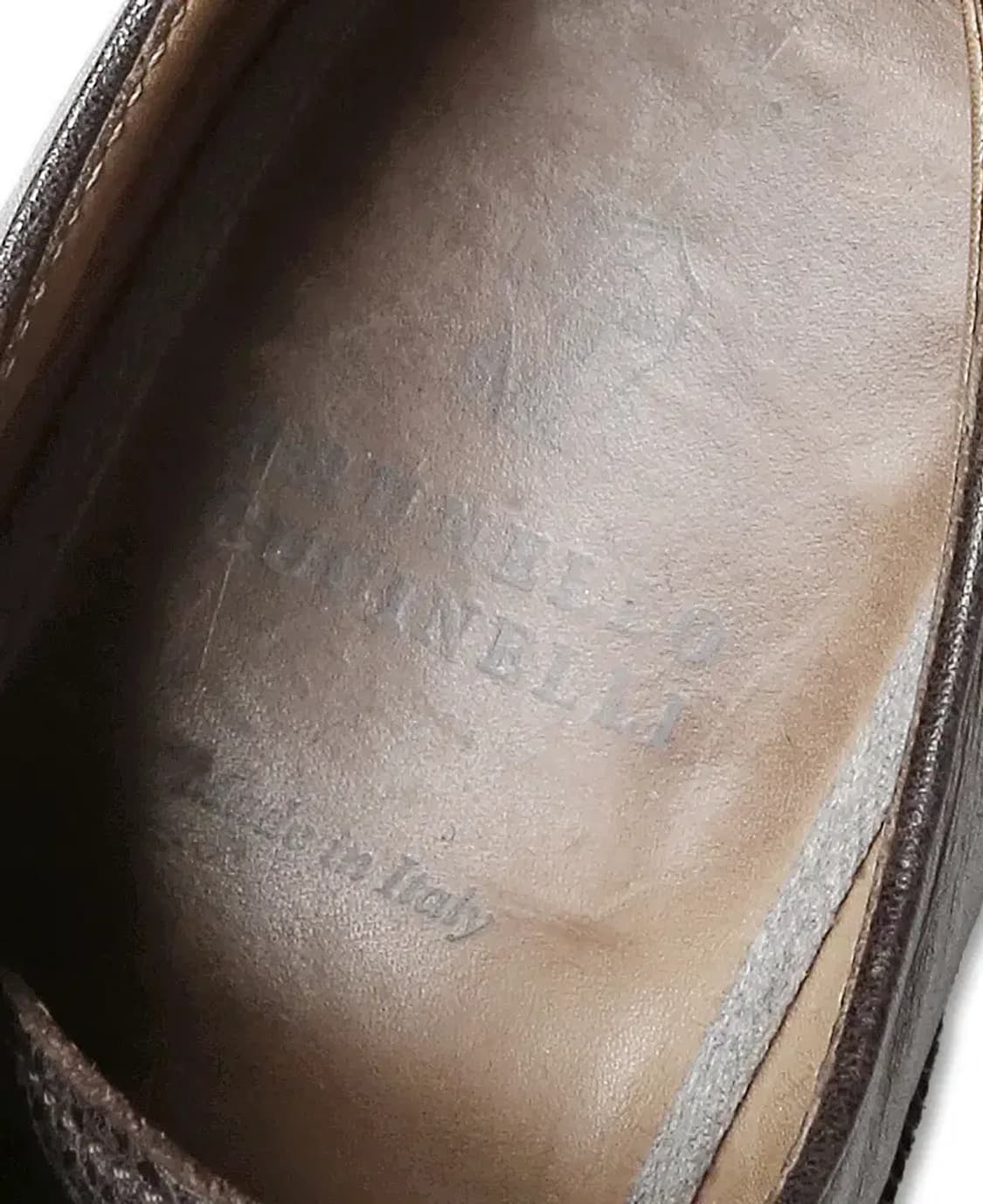 브루넬로 쿠치넬리 [Brunello Cucinelli] 콤비 윙팁 슈즈 상품이미지6