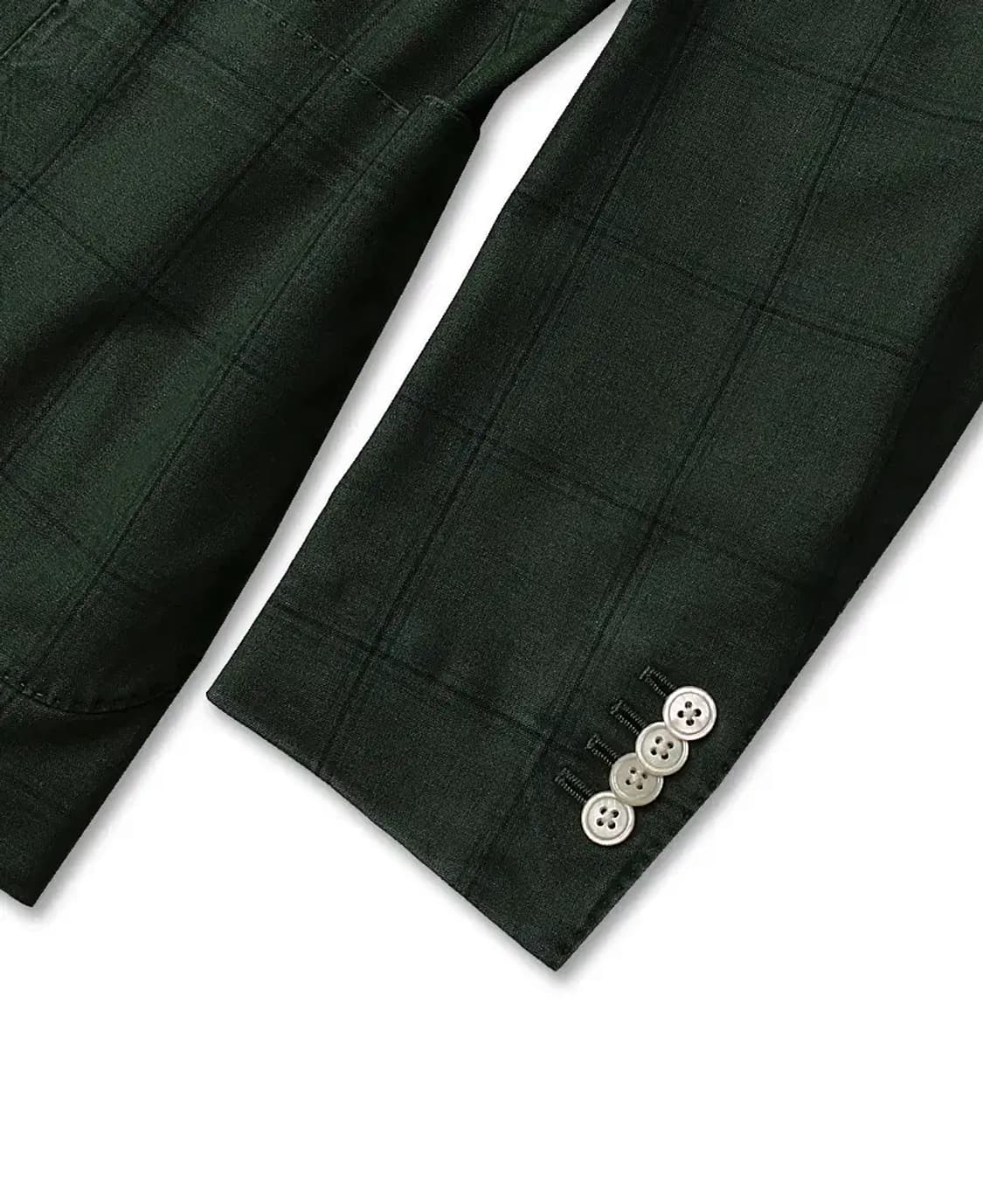 라르디니 [Lardini] 에르메네질도 제냐 딥 그린 체크 스포츠 자켓 상품이미지5