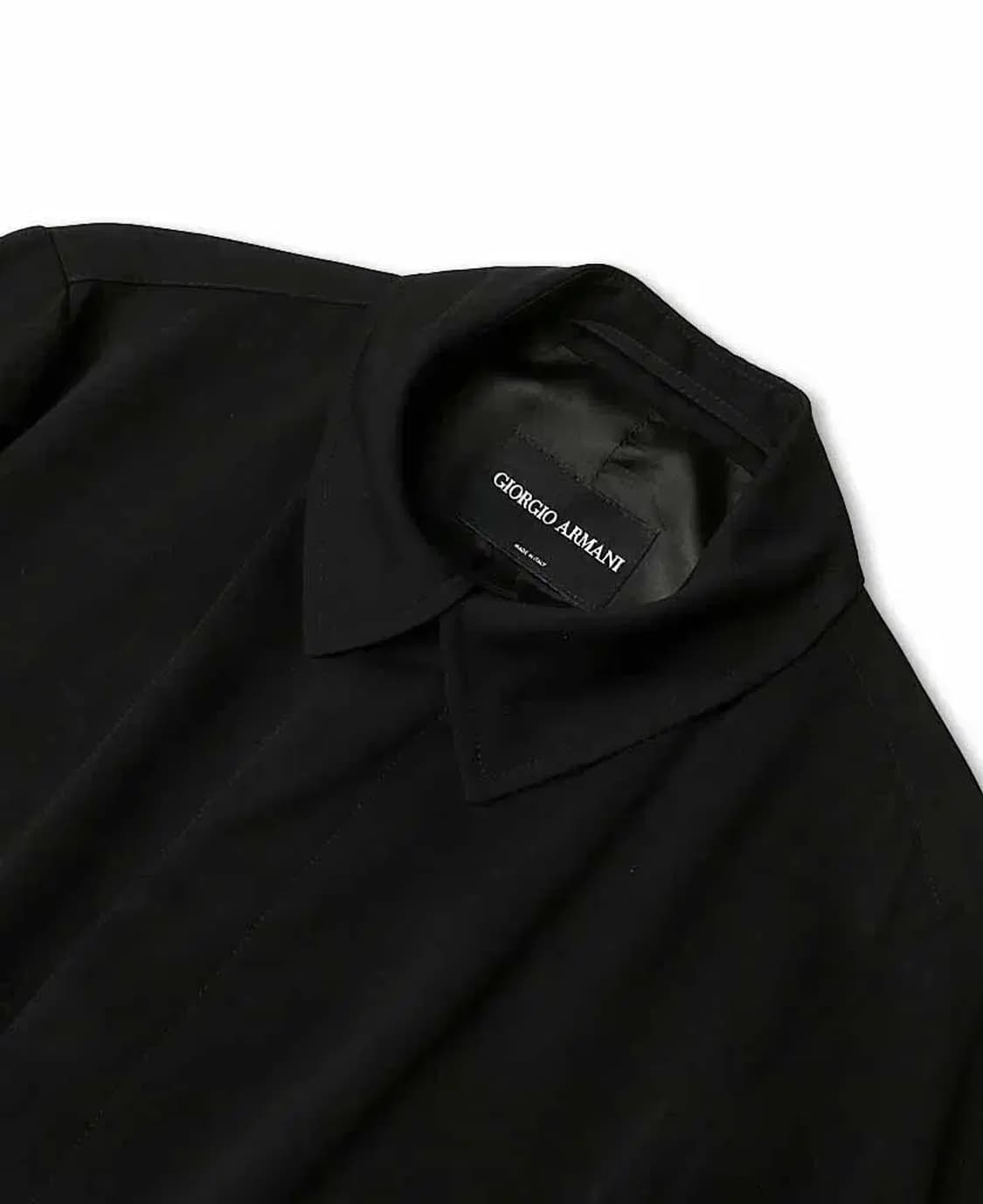 조르지오 아르마니 [Giorgio Armani] 블랙 이태리 섹시 코트 상품이미지2