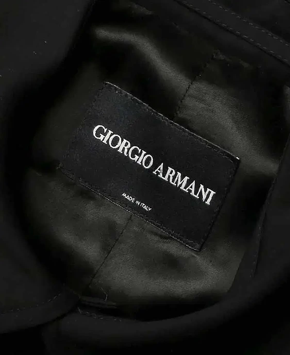 조르지오 아르마니 [Giorgio Armani] 블랙 이태리 섹시 코트 상품이미지6