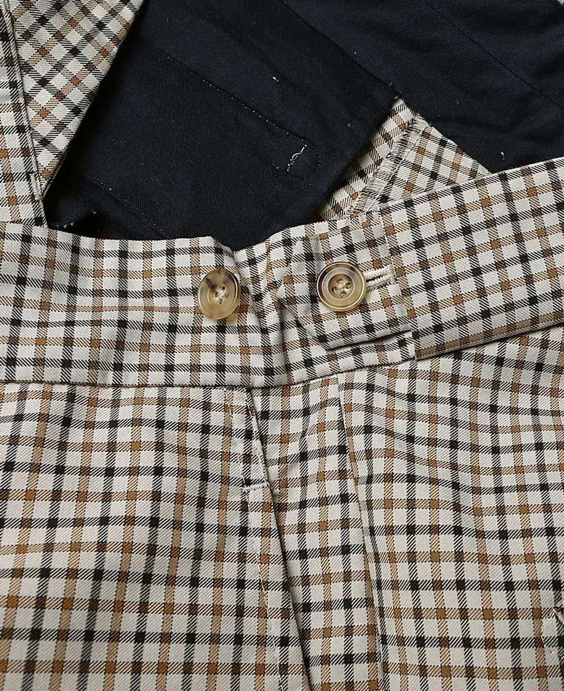 니들즈 [Needles] 클래식 체크 와이드 핏 트라우저 일본 빈티지 상품이미지6