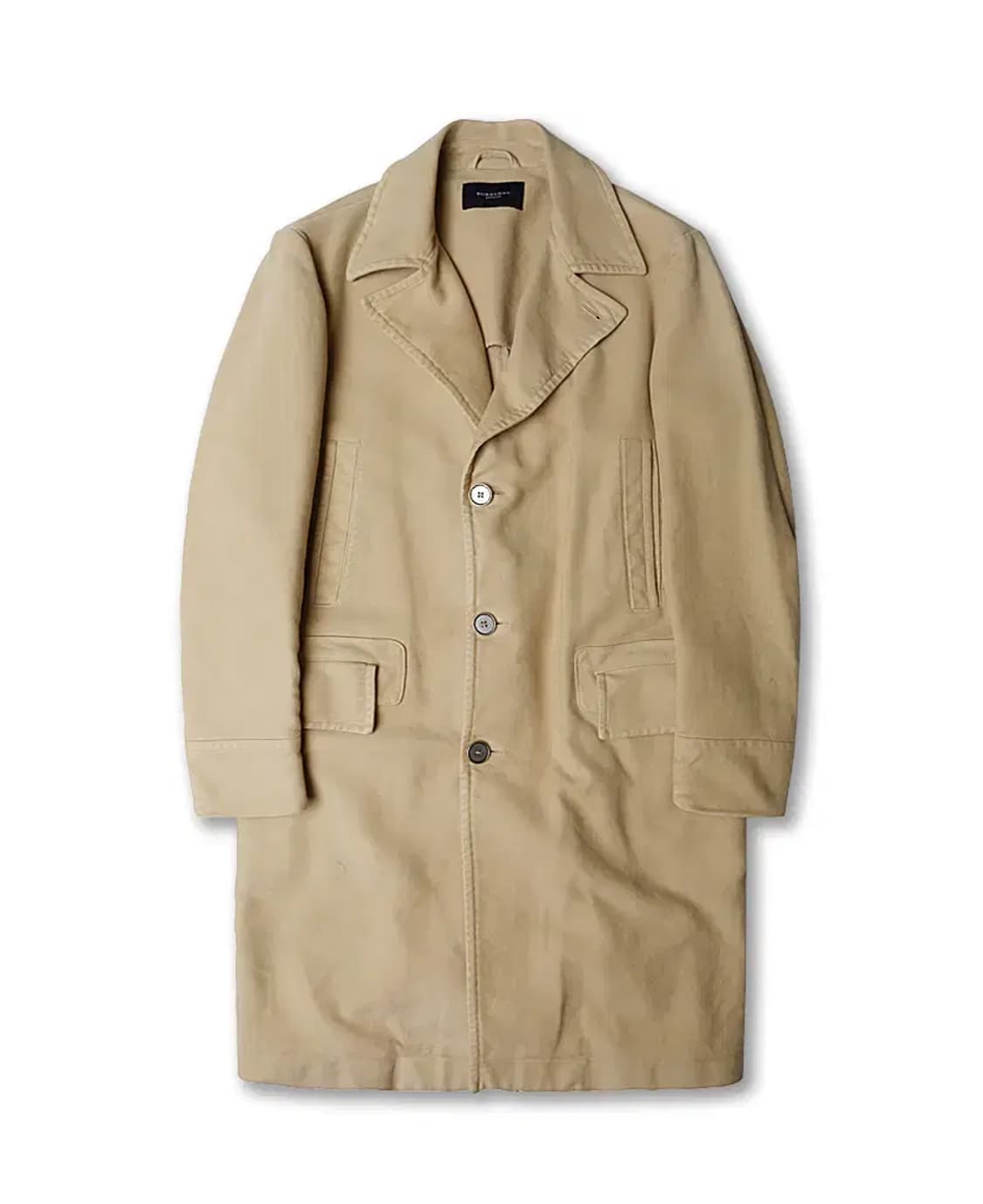 버버리 [BurBerry] 바움울레 코튼 몰스킨 빈티지 코트 상품이미지1