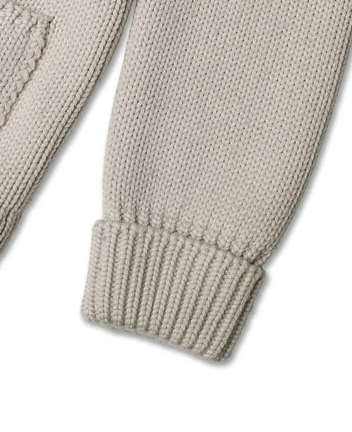 로베르토 콜리나 [Roberto Collina] 베이지 니트 숄카라가디건 상품이미지4