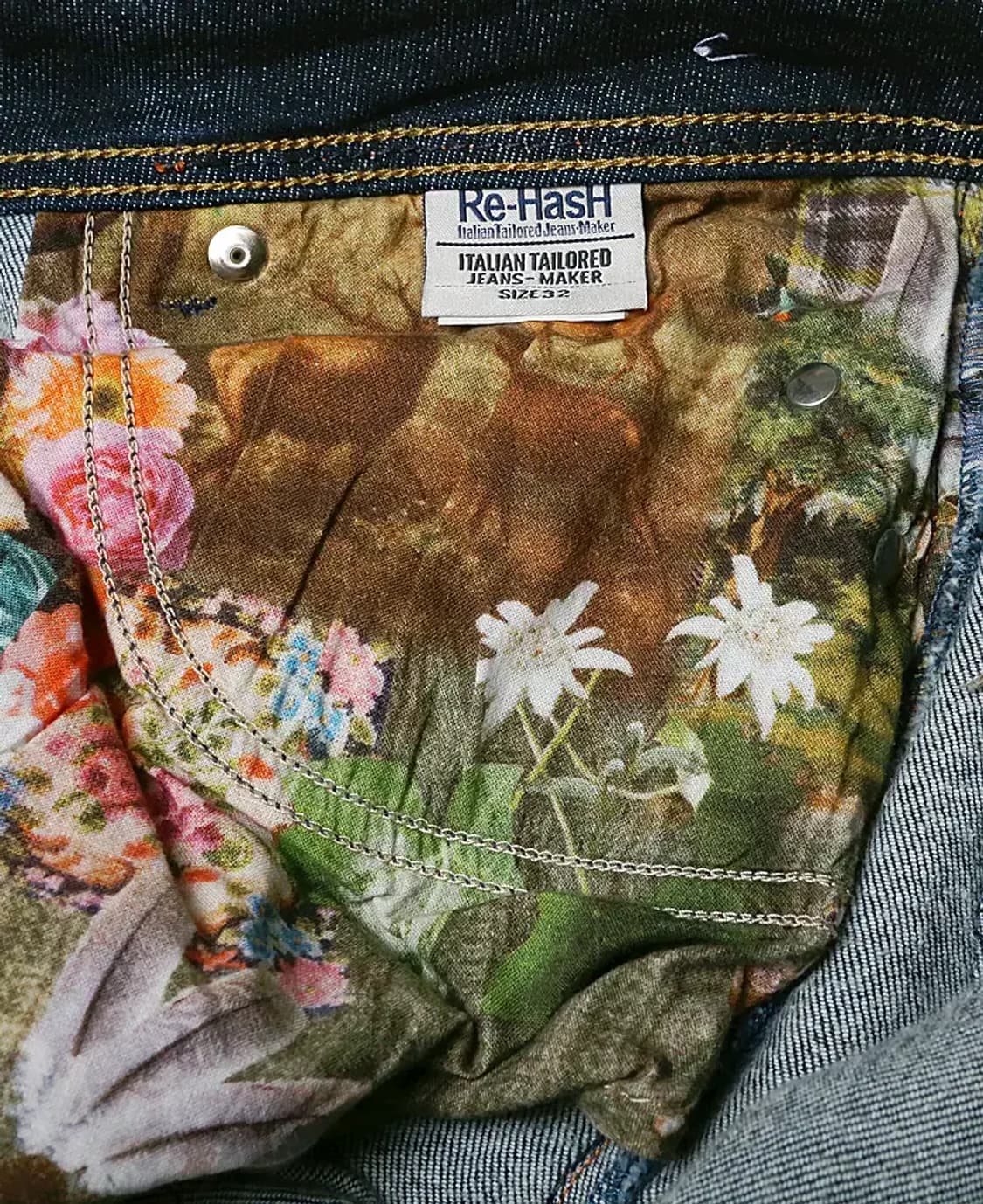 리헤쉬 [Re-Hash] 10oz 이탈리안 럭셔리 테일러드 데님 진 상품이미지8